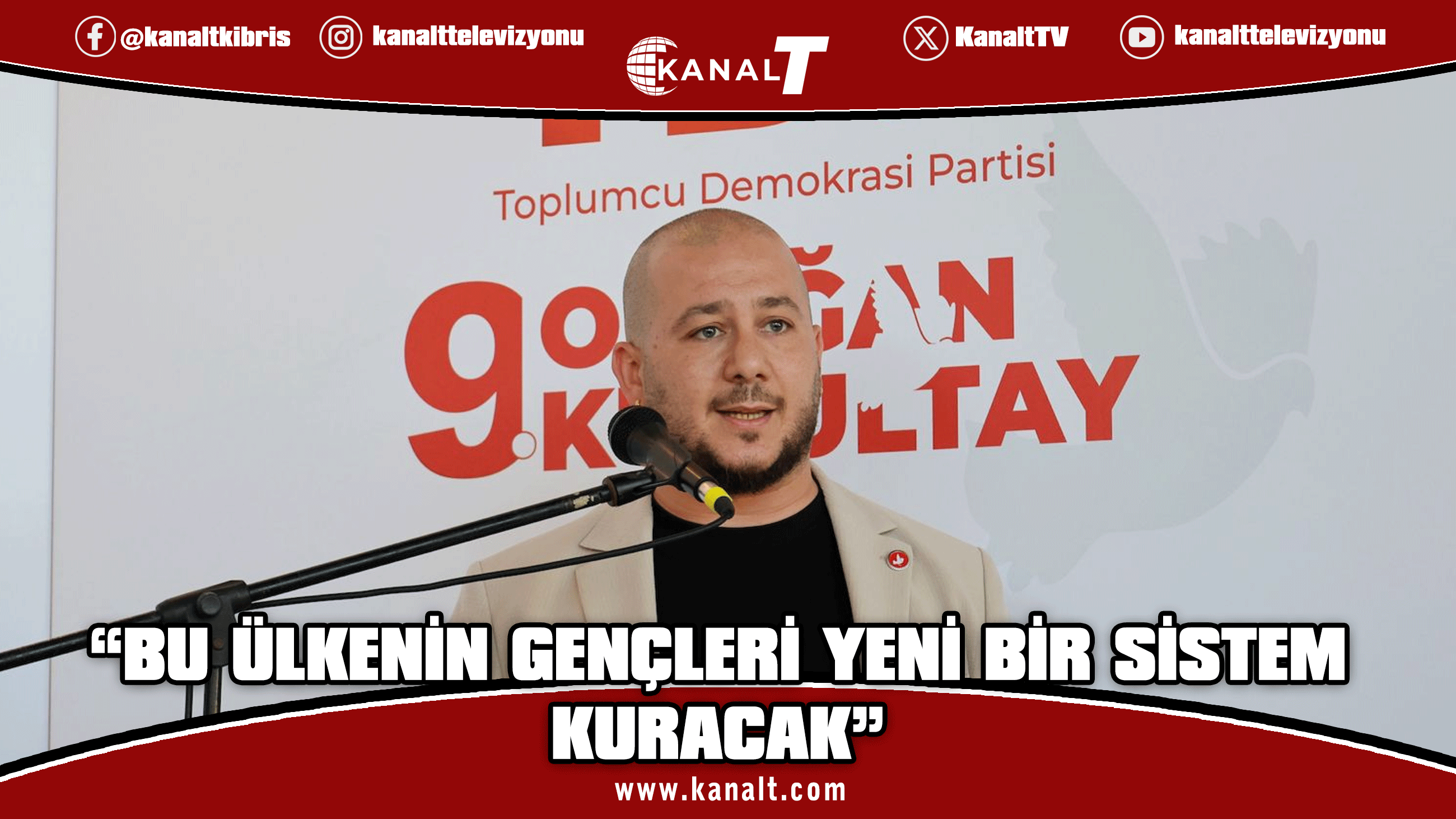 Redif Ekinci: Bu ülkenin gençleri yeni bir sistem kuracak