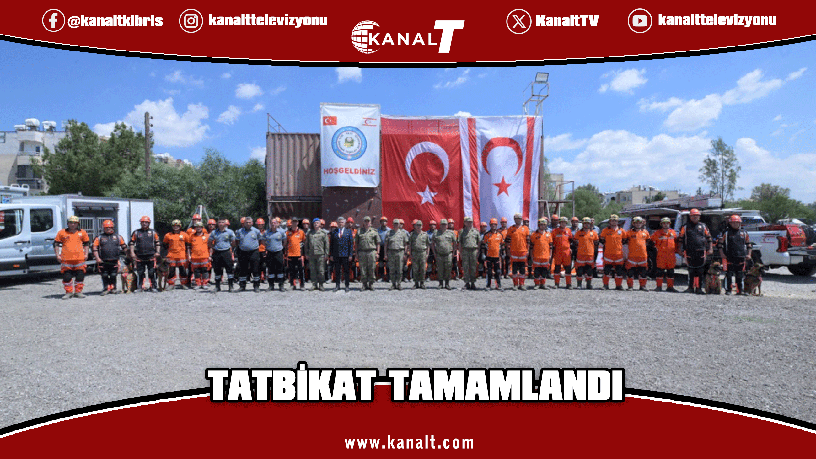 KKTC-Türkiye DAK Tatbikatı 2026 tamamlandı