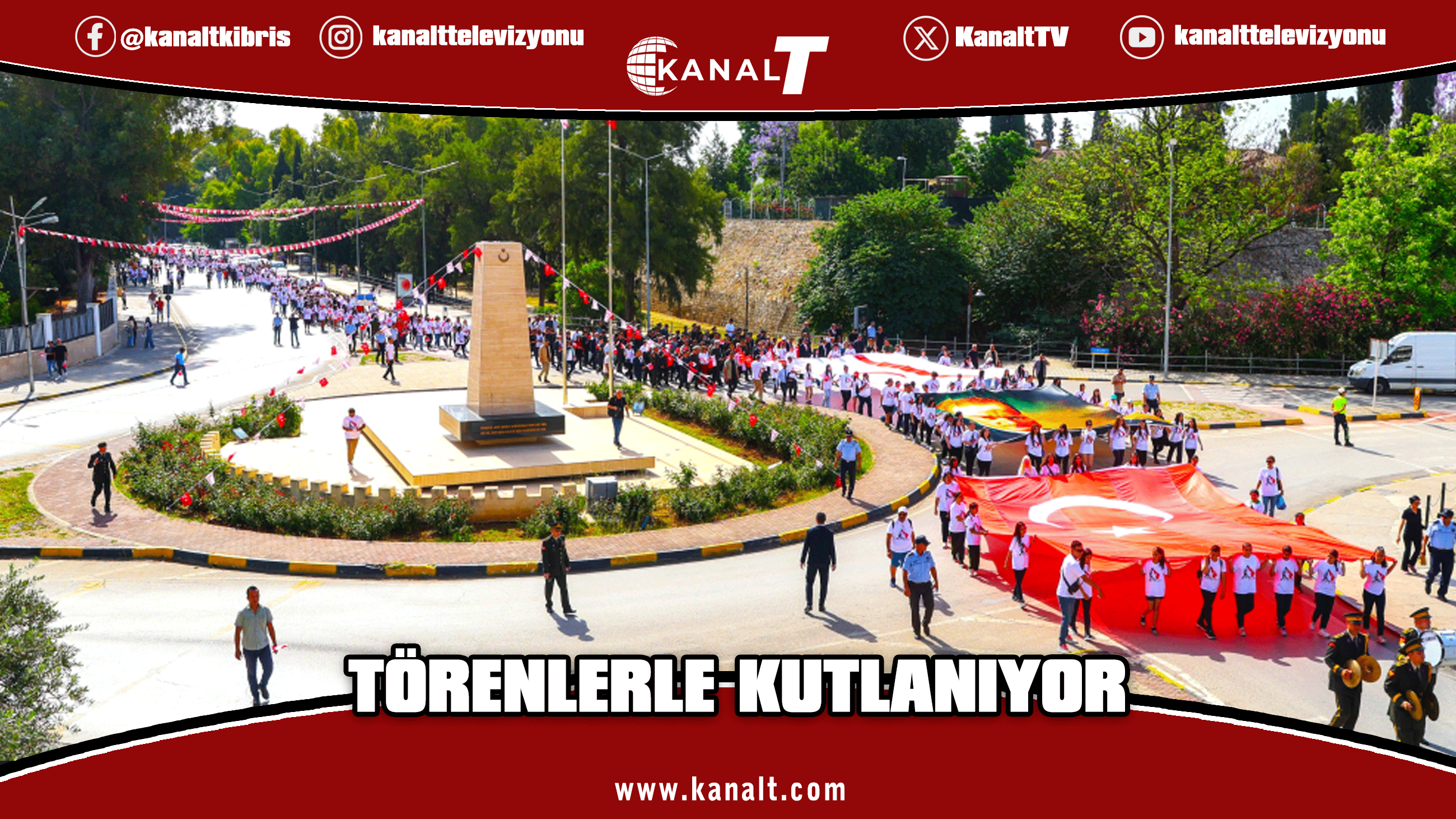 19 Mayıs Atatürk’ü Anma, Gençlik ve Spor Bayramı törenlerle kutlanıyor
