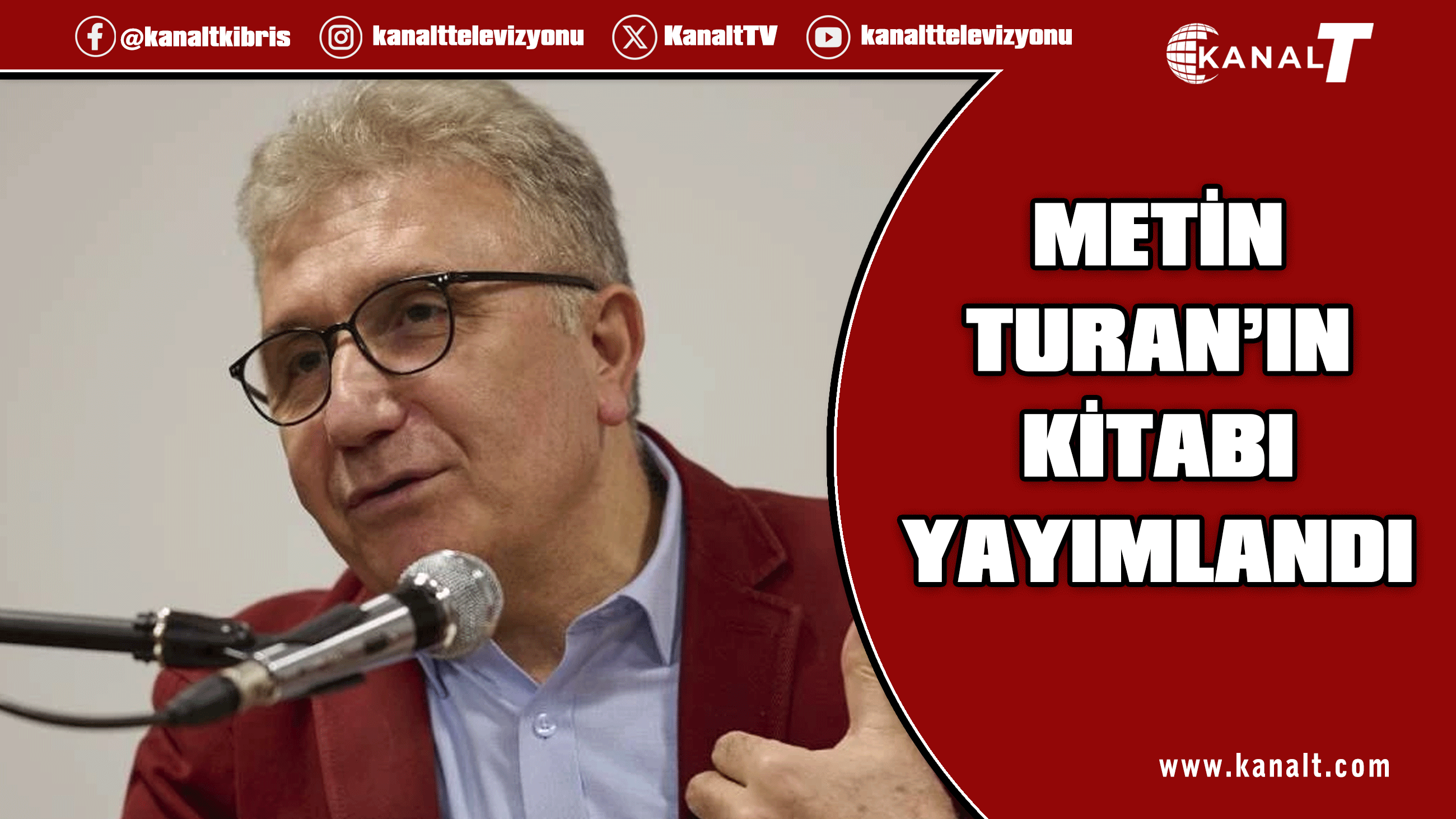 Metin Turan’ın “Kıbrıs Türk Edebiyatı Üzerine İncelemeler” kitabı yayımlandı