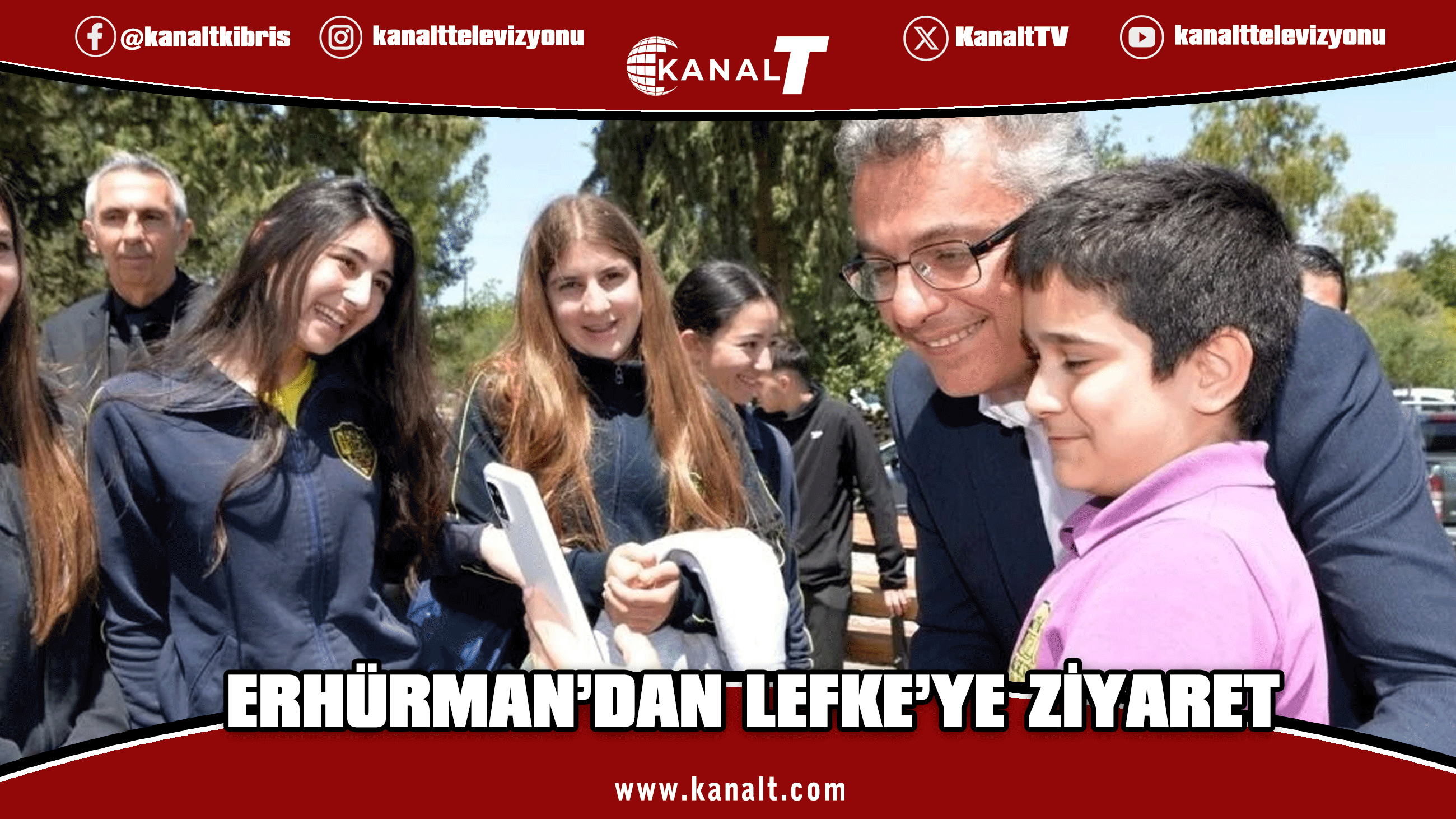 Cumhurbaşkanı Erhürman, Lefke'yi ziyaret etti