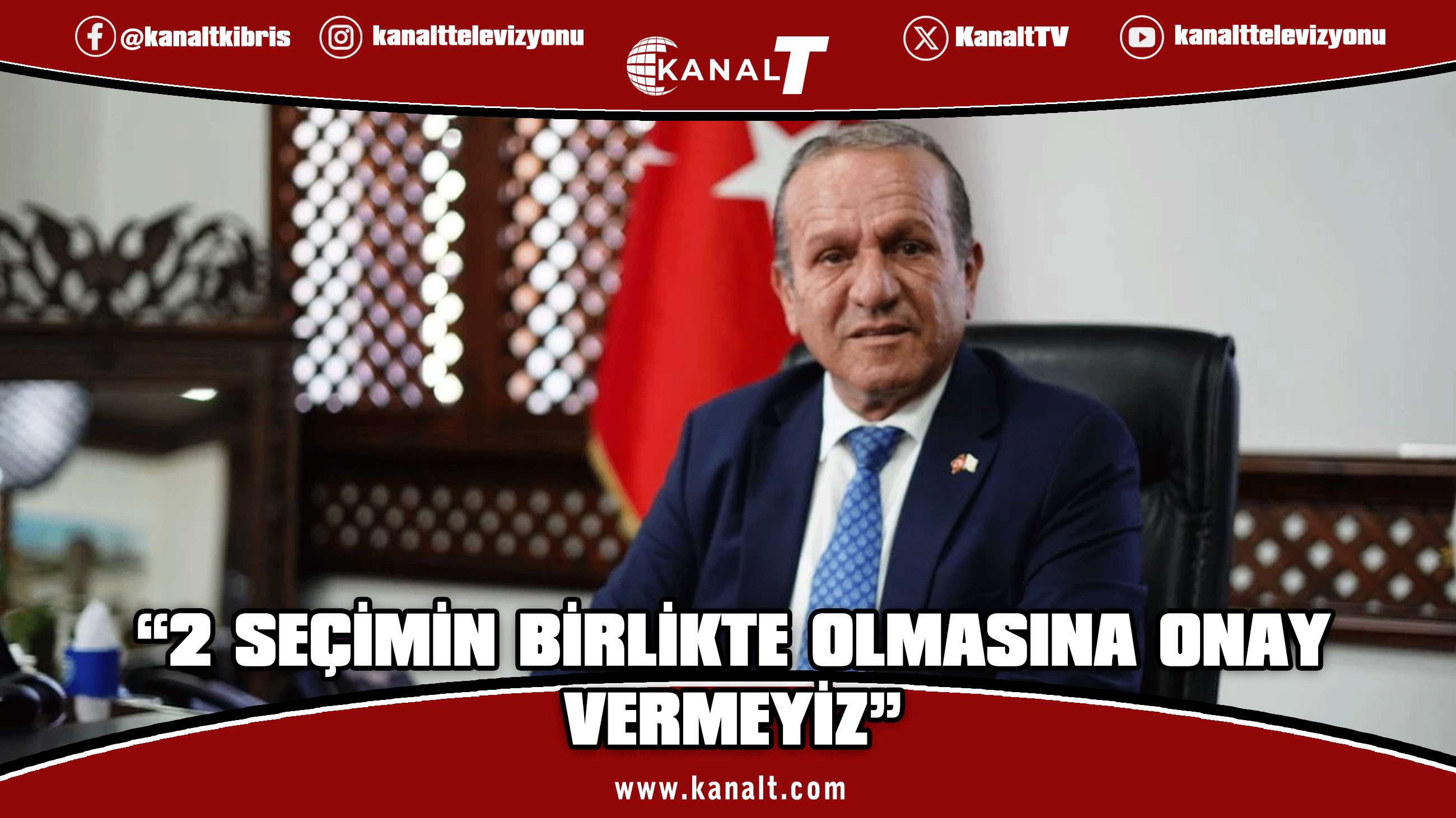 Ataoğlu: 3-5 tane UBP’li vekil istedi diye 2 seçimin birlikte olmasına onay vermeyiz