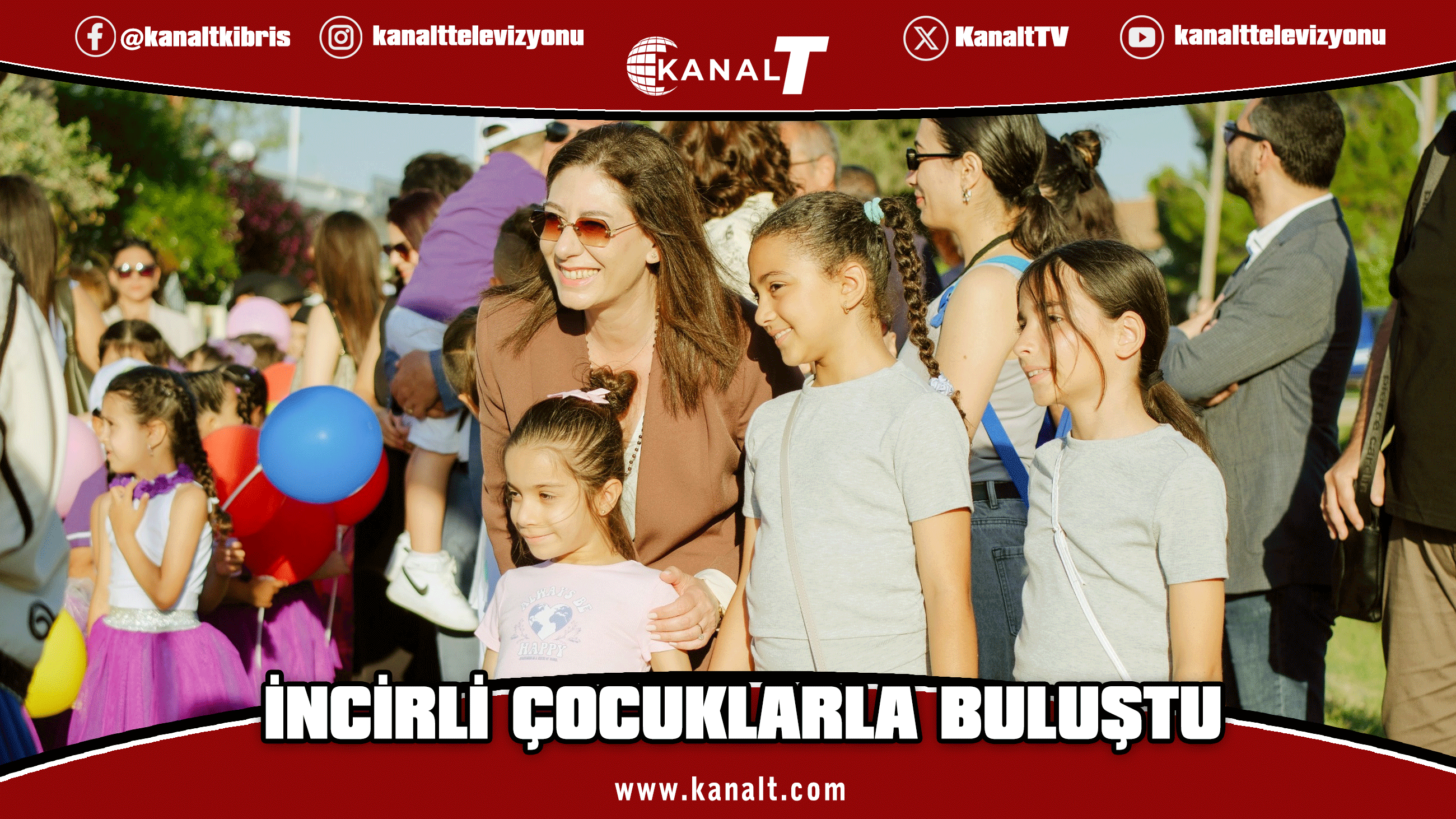İncirli, 12’inci Dünya Çocuk Günü Şenliği’nde çocuklarla buluştu