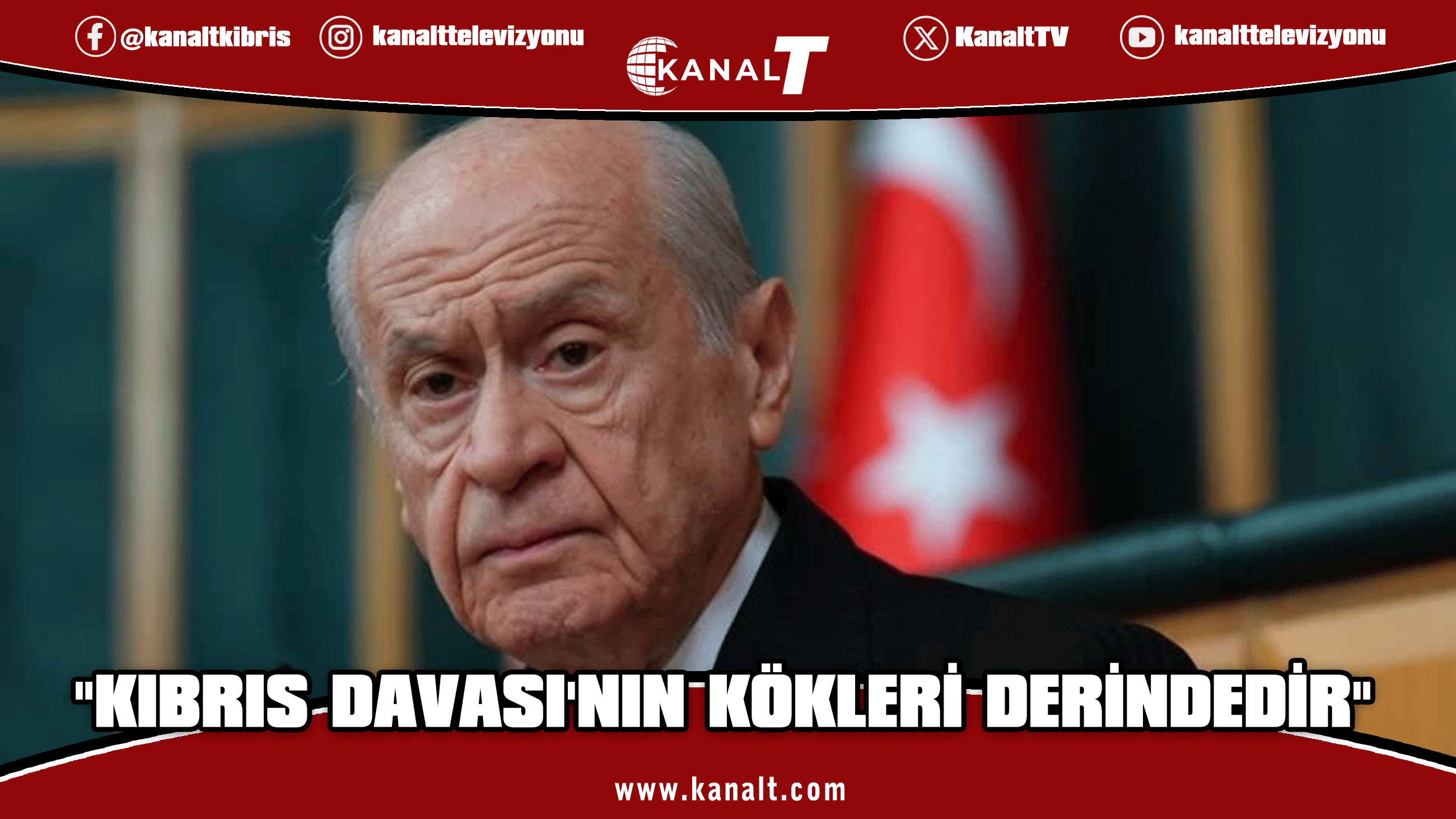 Devlet Bahçeli: Türkiye'ye Kıbrıs dersi vermeye kalkışanlar, hakikatin üstünü örtemez