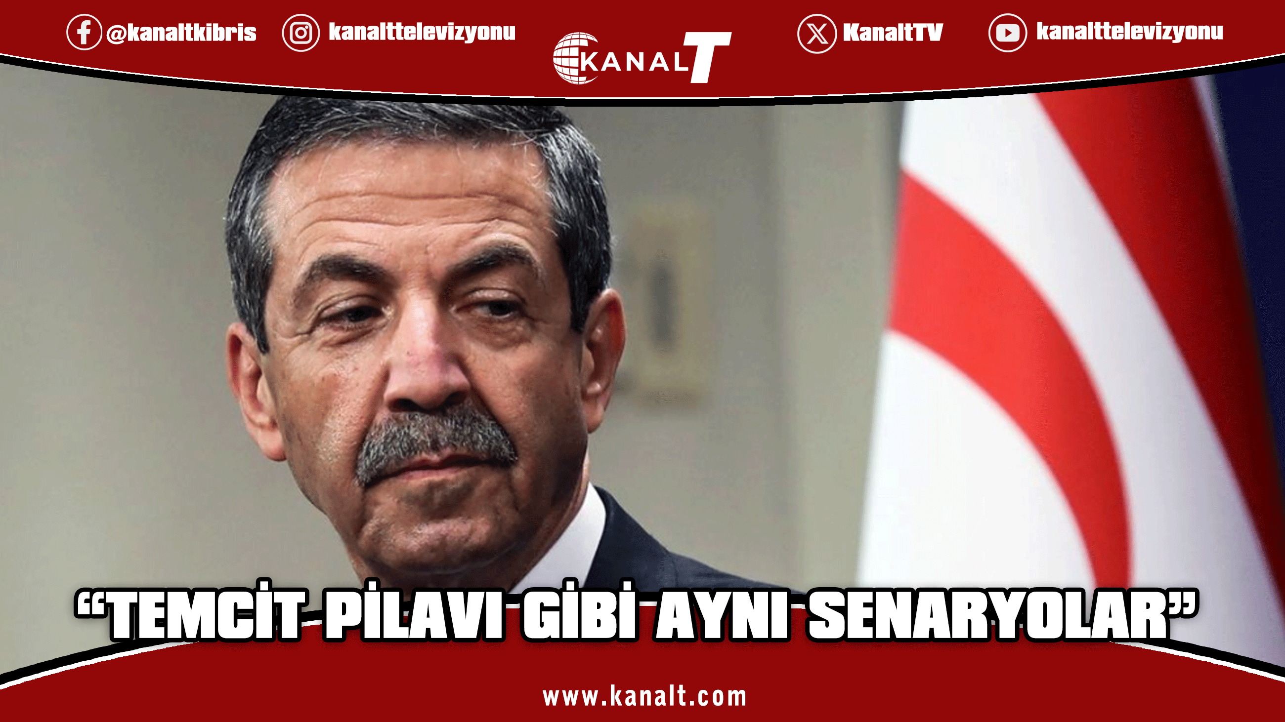 Ertuğruloğlu’ndan Rum tarafına: Temcit pilavı gibi aynı senaryolar