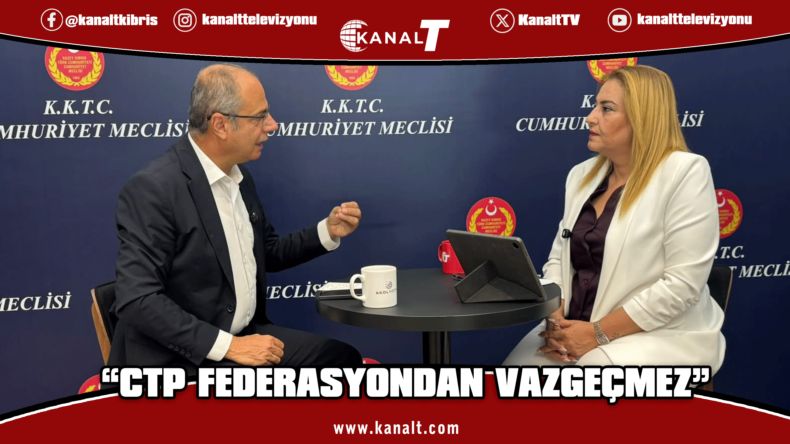 Sami Özuslu: "Kıbrıs'ta Çözümün Tek Zemini Federasyondur"
