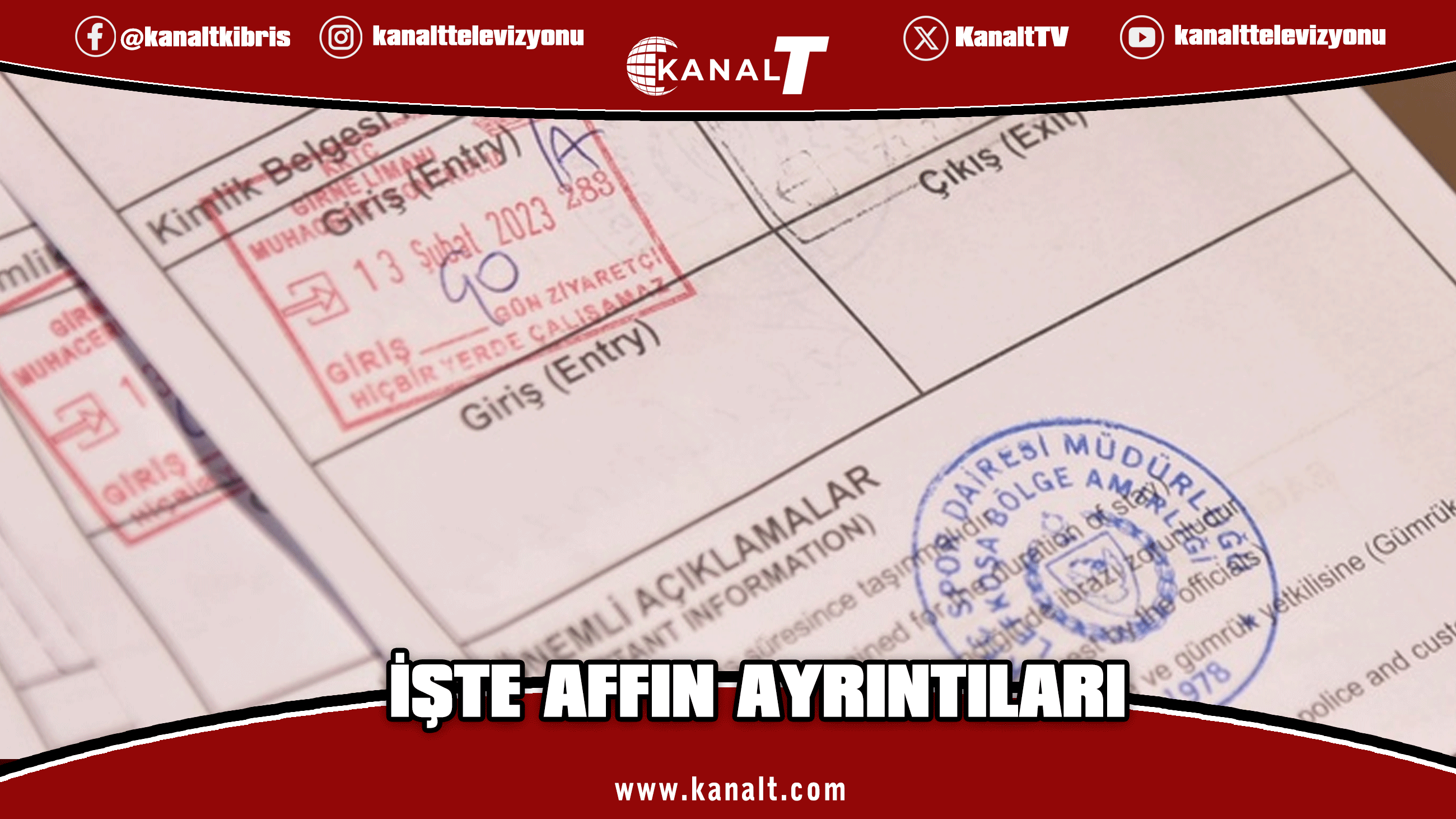 Muhaceret affı 45 gün süreyle yürürlükte olacak