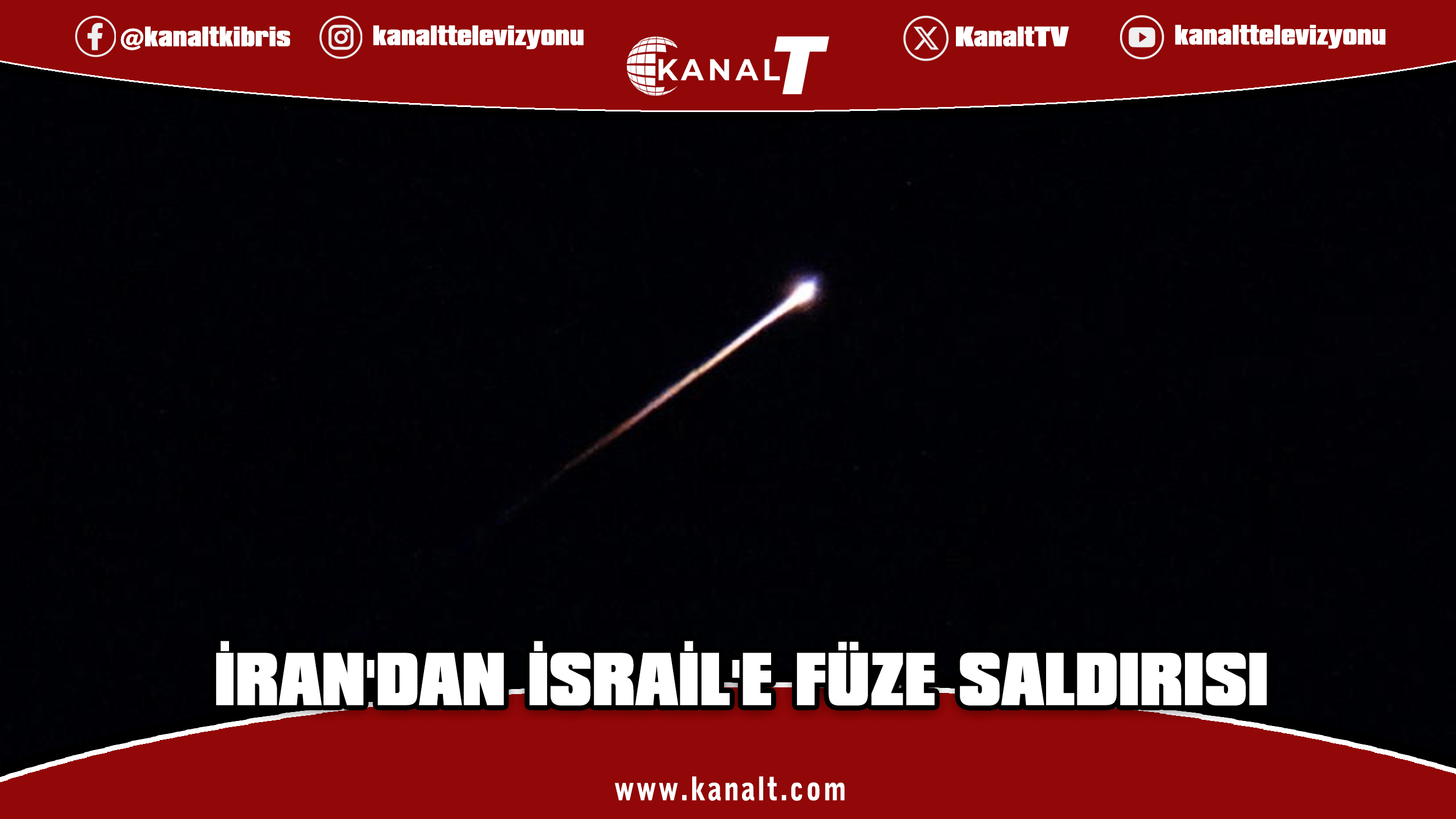 İran'dan İsrail'e füze saldırısı