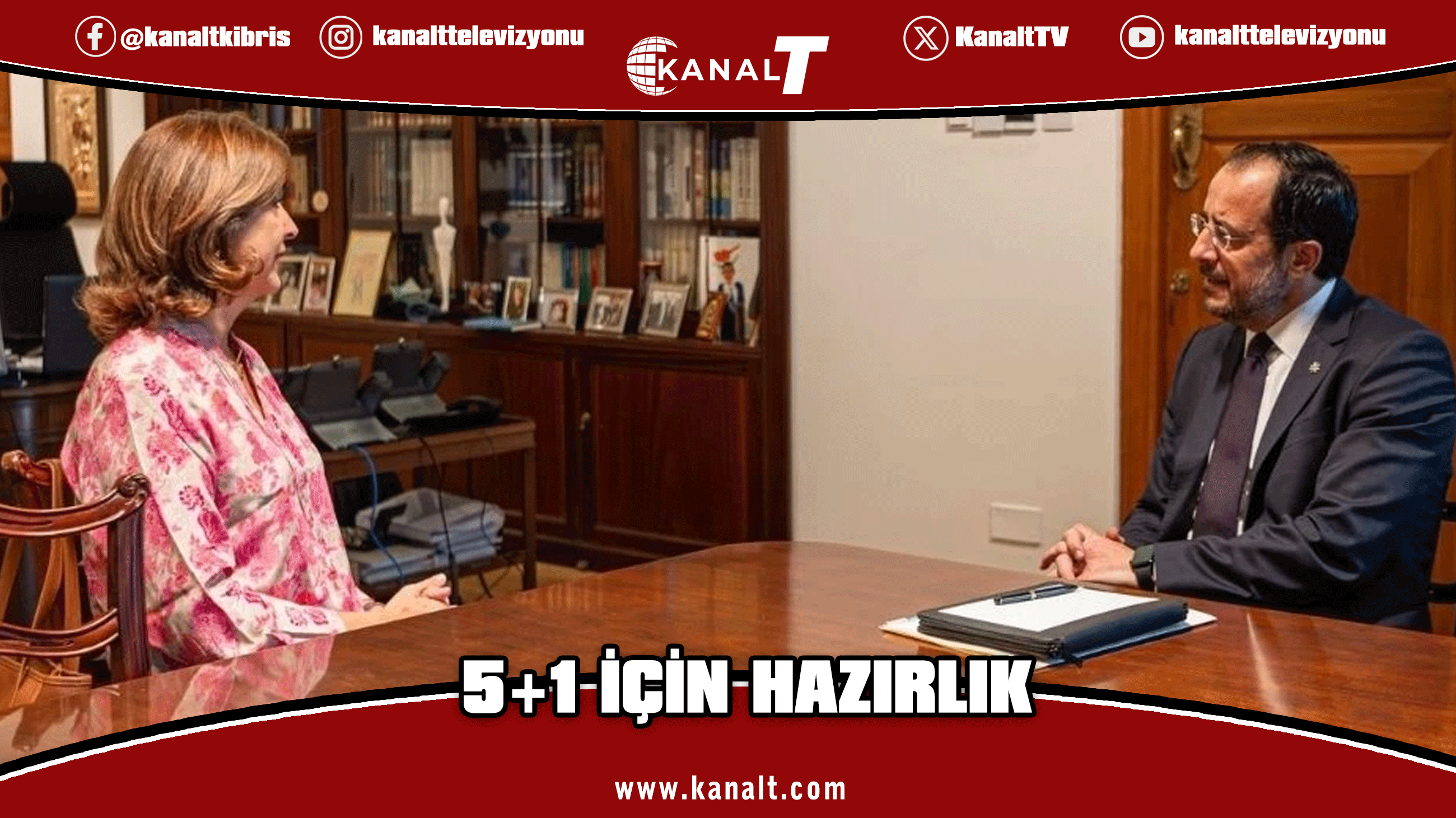 Holguin, Hristodulidis ile görüştü: Genişletilmiş 5+1 toplantısı için hazırlık yapıyoruz