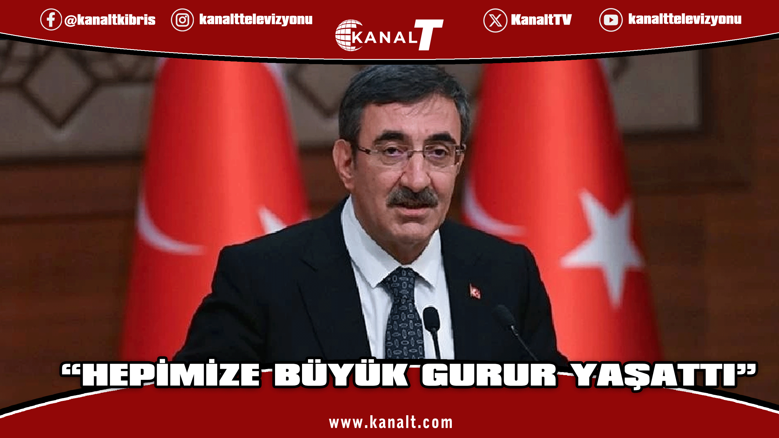 Cevdet Yılmaz’dan KKTC A Milli Futbol Takımı’na tebrik