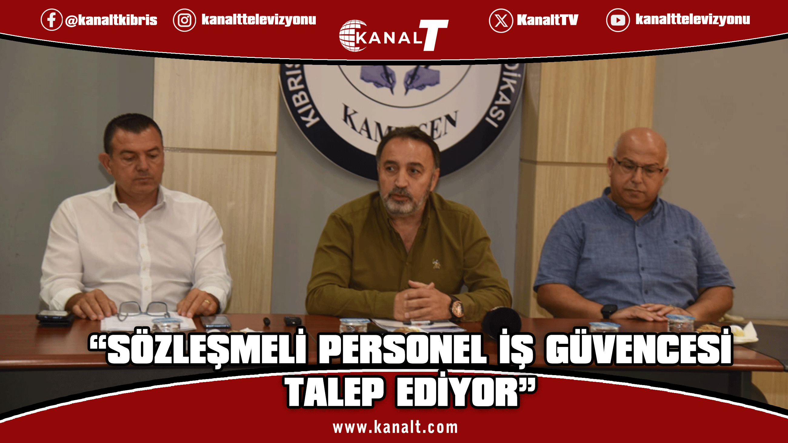 KAMUSEN: Sözleşmeli personel iş güvencesi talep ediyor