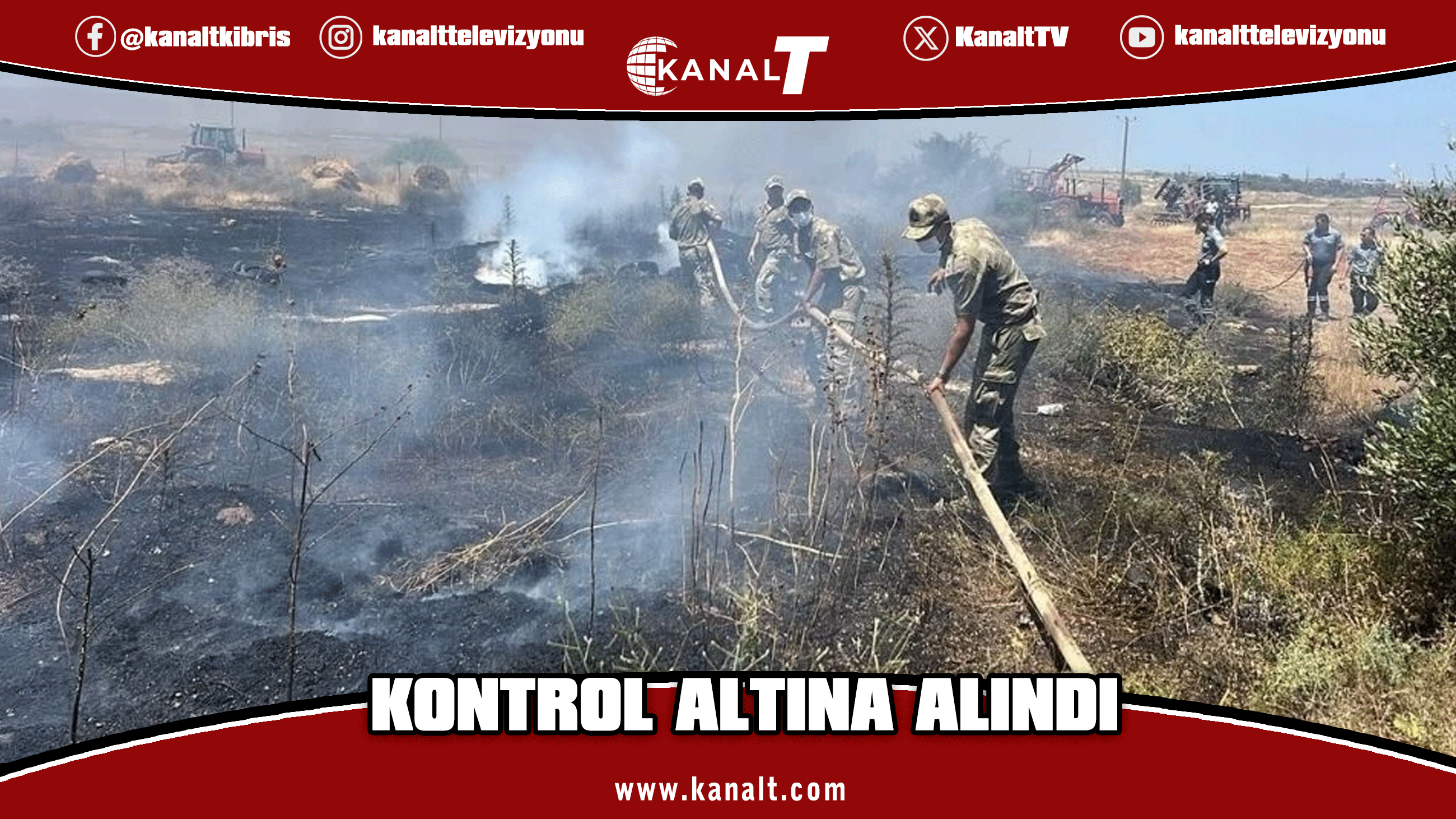 Güvercinlik’te çıkan yangın kontrol altına alındı