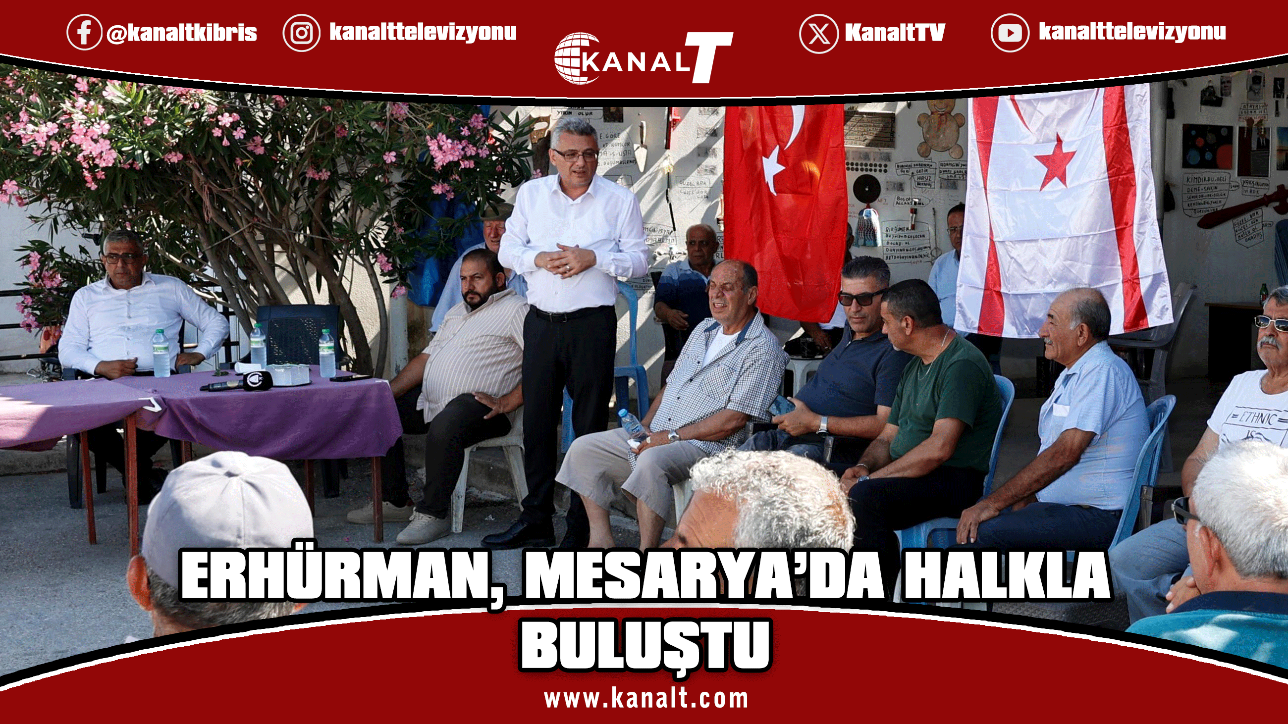 Cumhurbaşkanı Tufan Erhürman, Mesarya Bölgesi’ni ziyaret etti