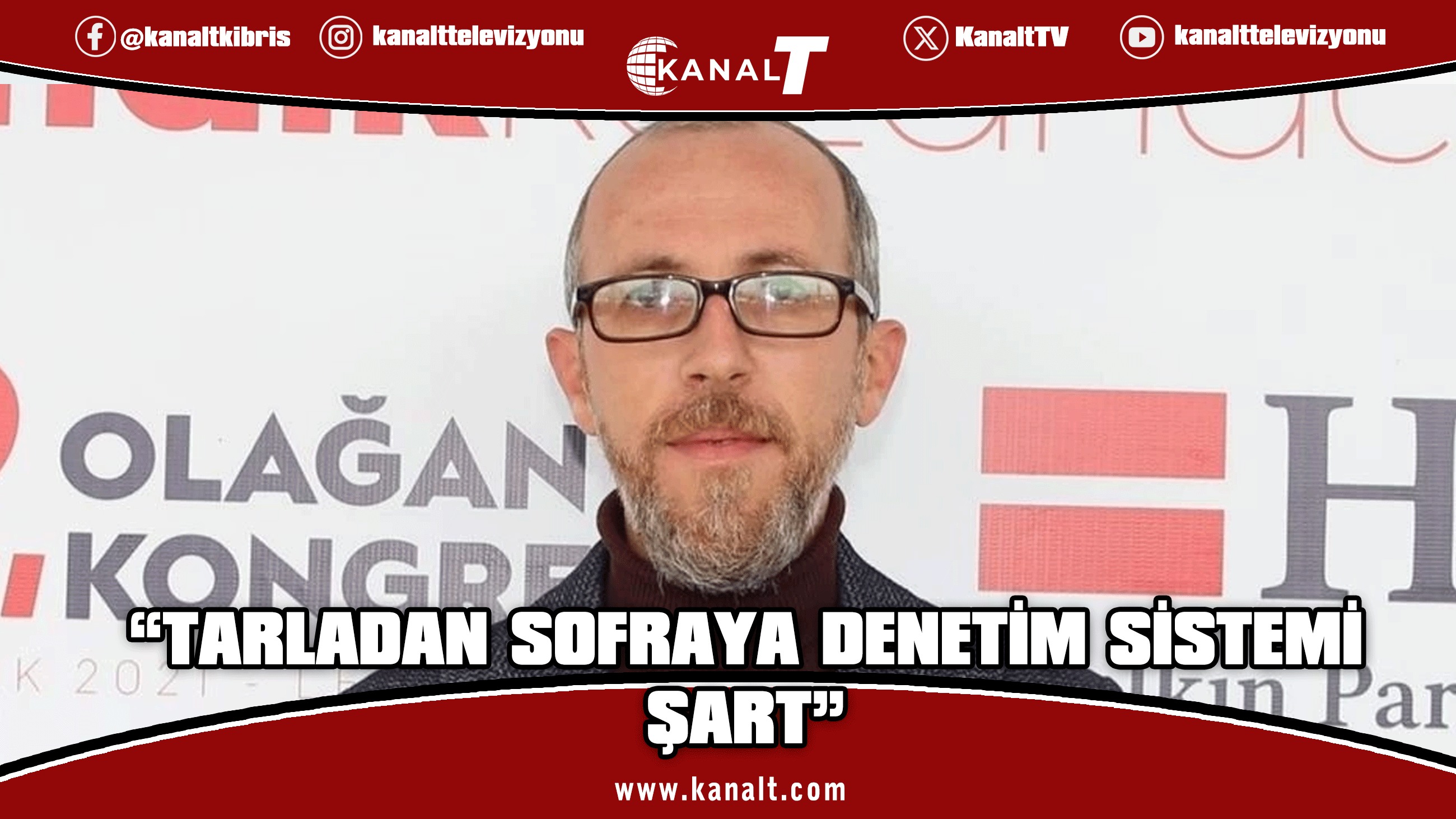 Alas: Güvenli ve sağlıklı tarımsal ürünler için tarladan sofraya denetim sistemi şarttır