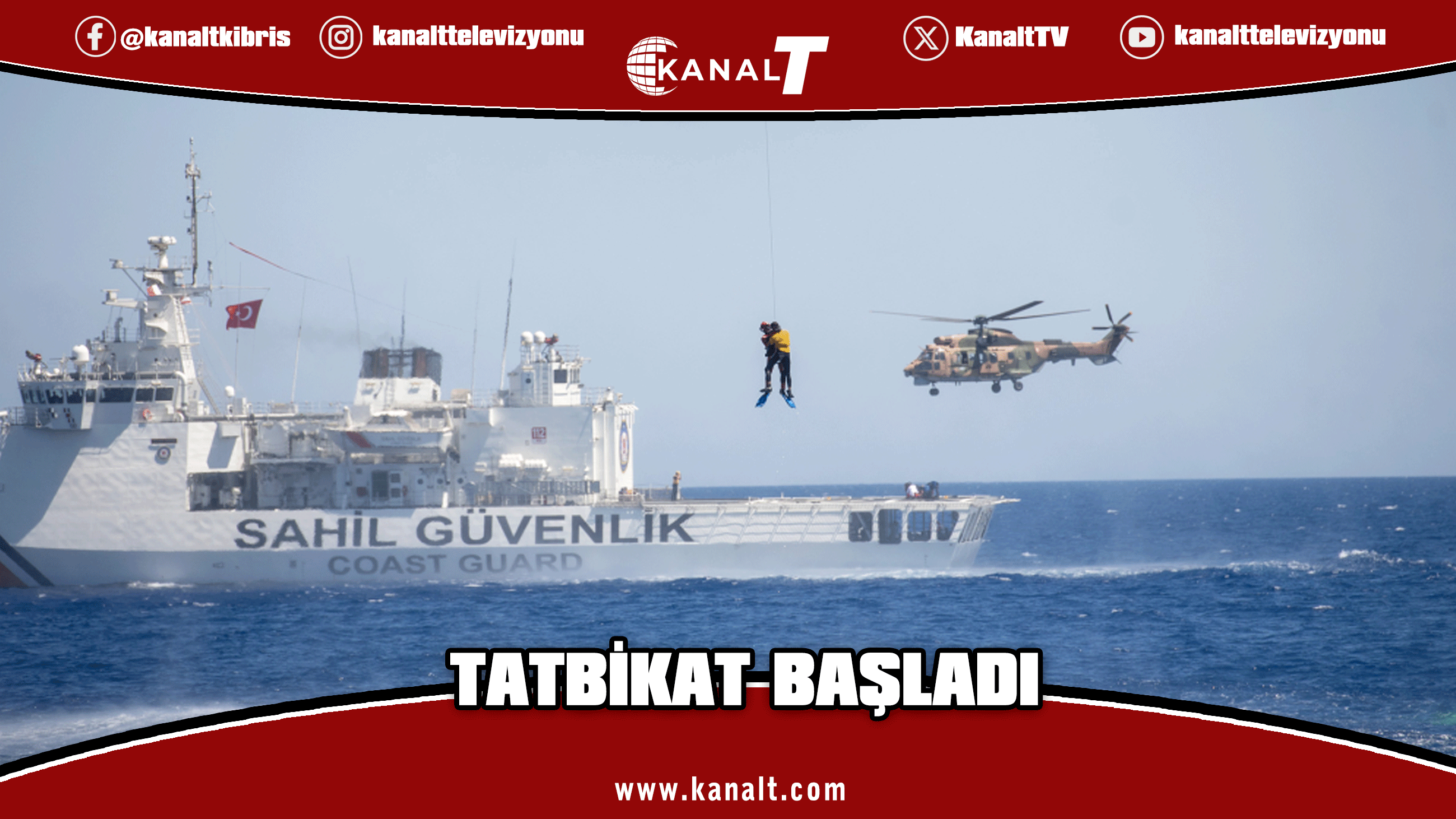 Şehit Teğmen Caner Gönyeli-2026 Arama Kurtarma Davet Tatbikatı başladı