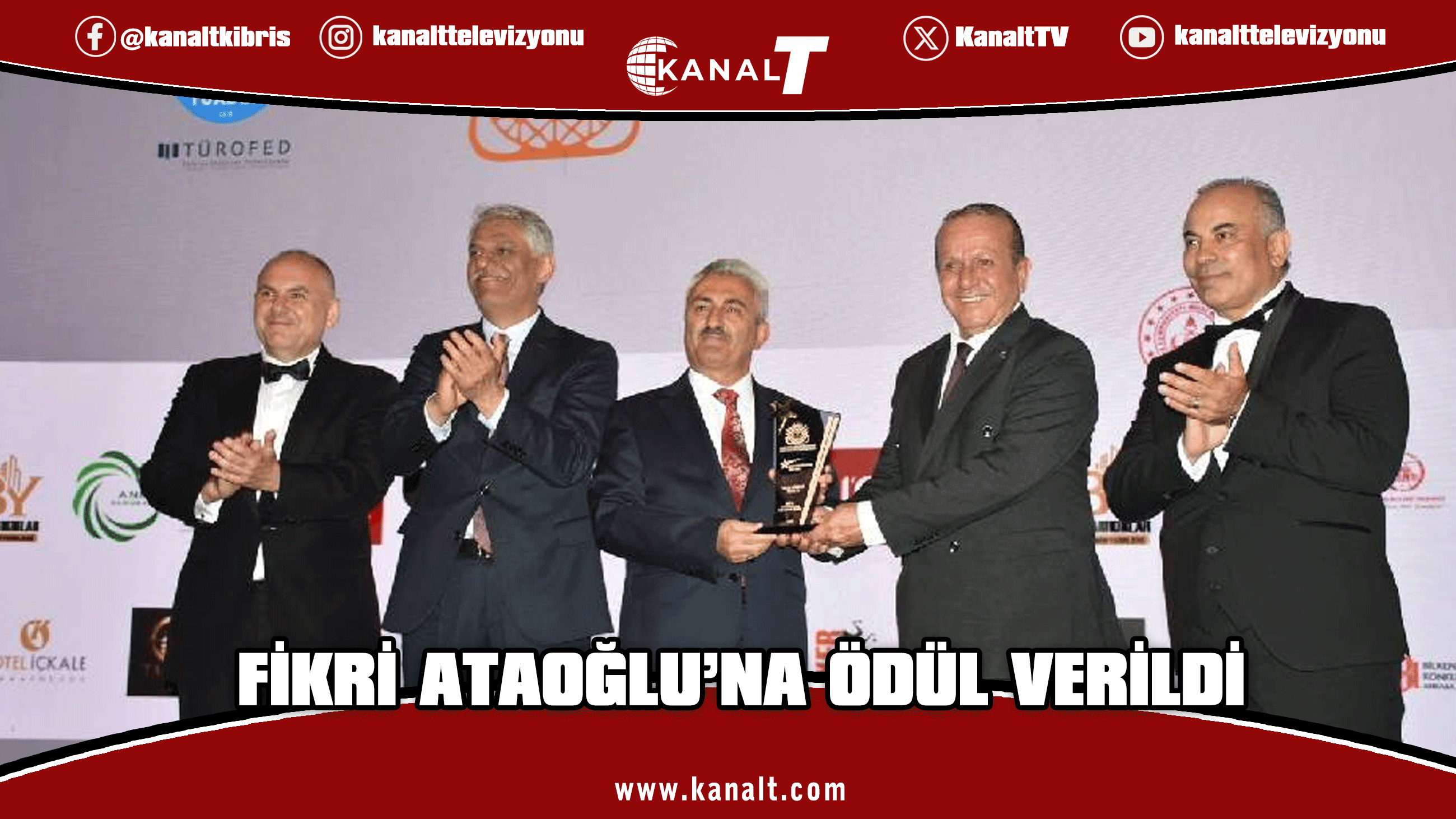 “Yılın Türk Dünyası Turizmi Onur Ödülü” Fikri Ataoğlu’na verildi