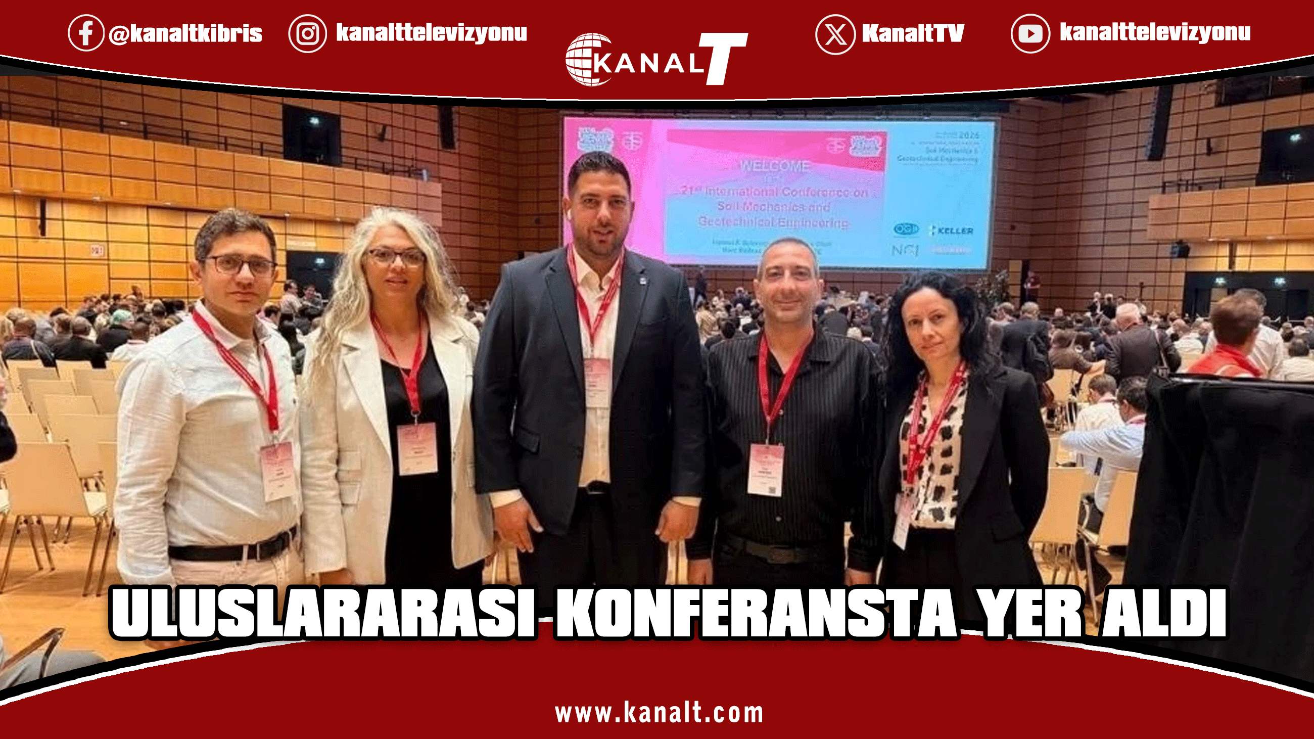 İMO Geoteknik Komitesi Viyana’daki uluslararası konferansta yer aldı