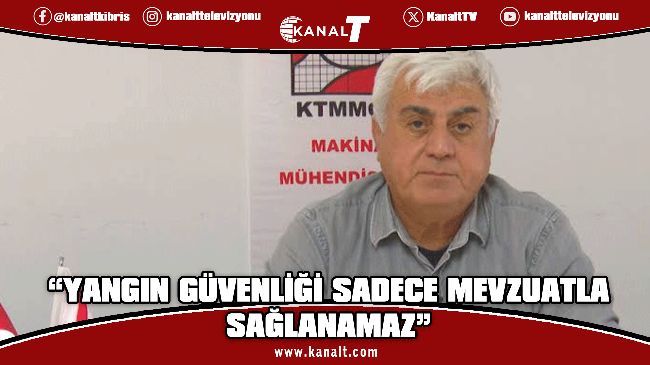 Yarkıner: “Yangın güvenliği sadece mevzuatla sağlanamaz”