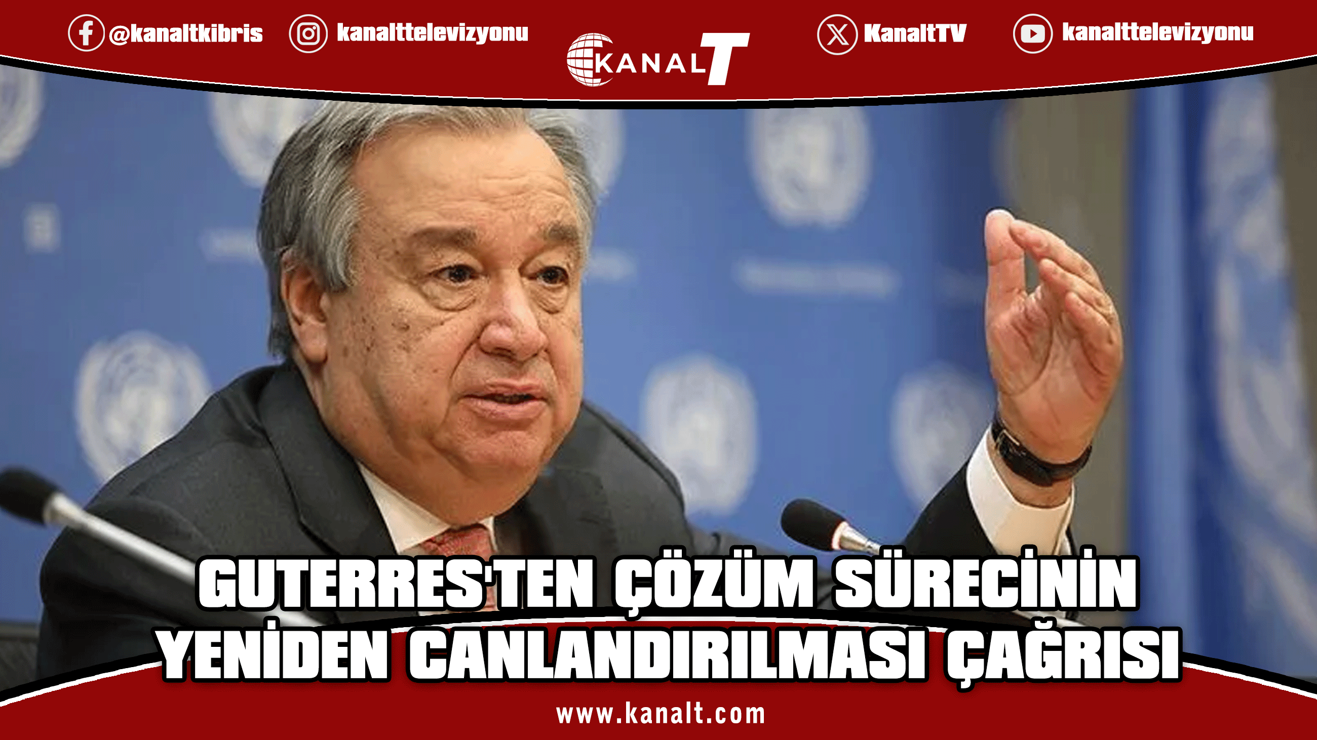 Guterres'in İyi Niyet Misyonu Raporu yayımlandı