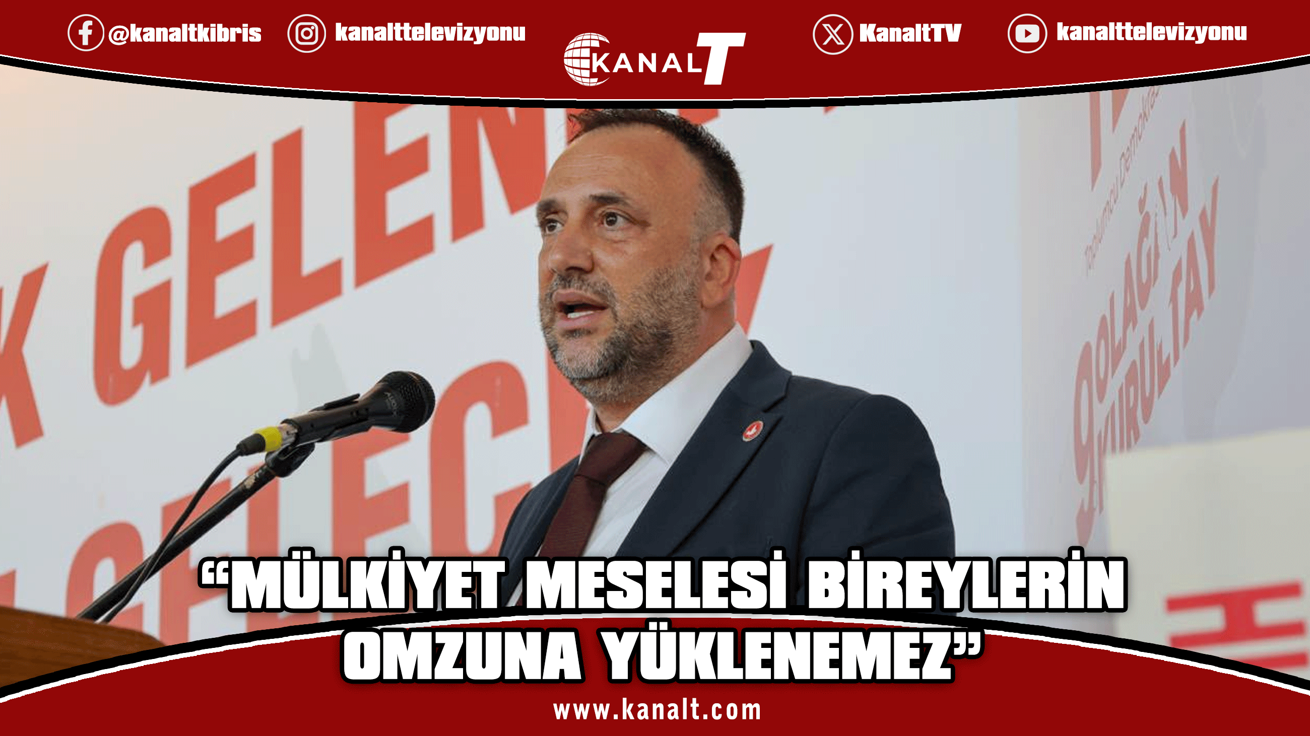 Zeki Çeler: Mülkiyet meselesi bireylerin omzuna yüklenemez
