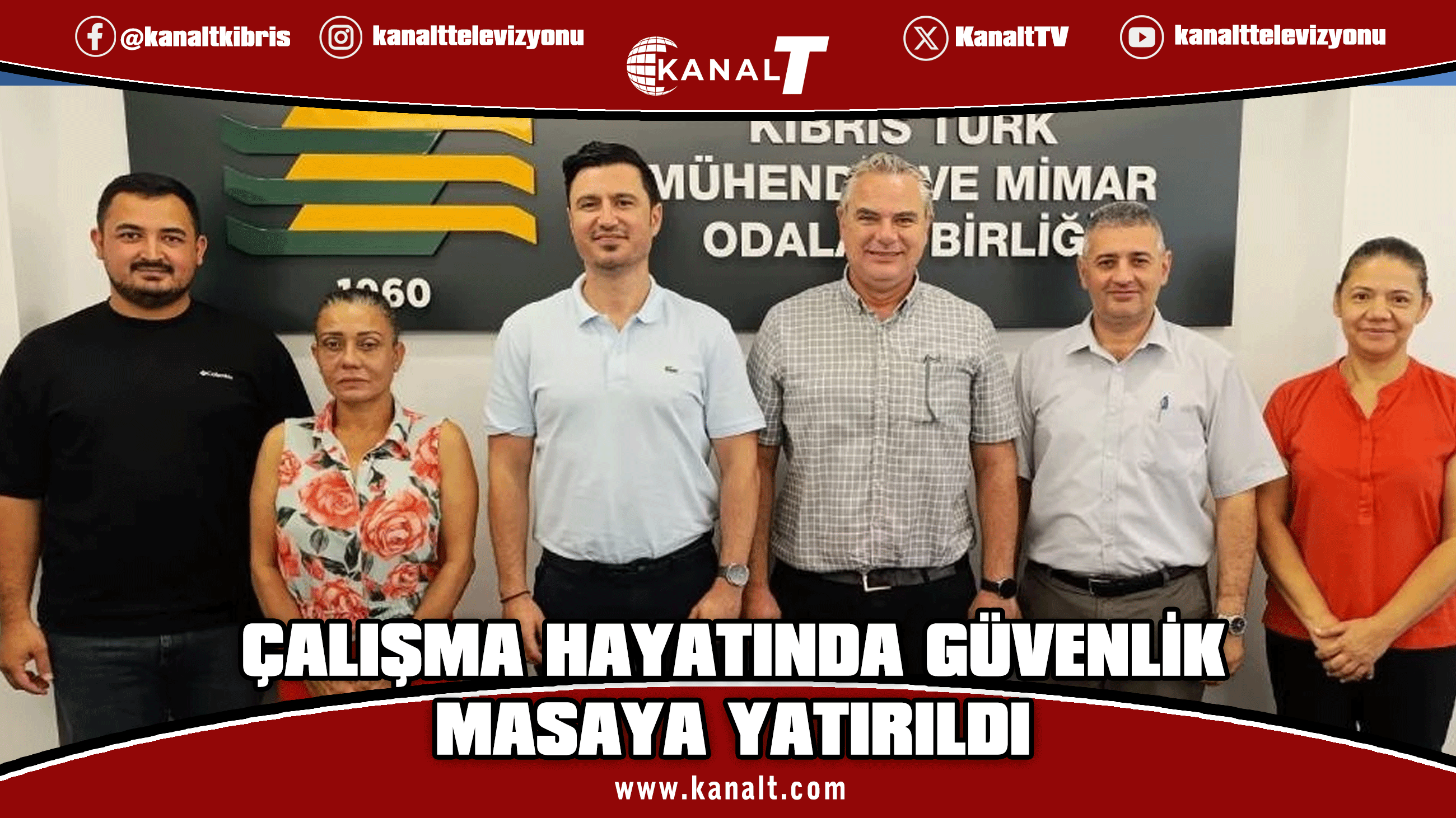 İSG-BİR heyeti KTMMOB’yi ziyaret etti: Çalışma hayatında güvenlik kültürünün yaygınlaştırılması konuşuldu
