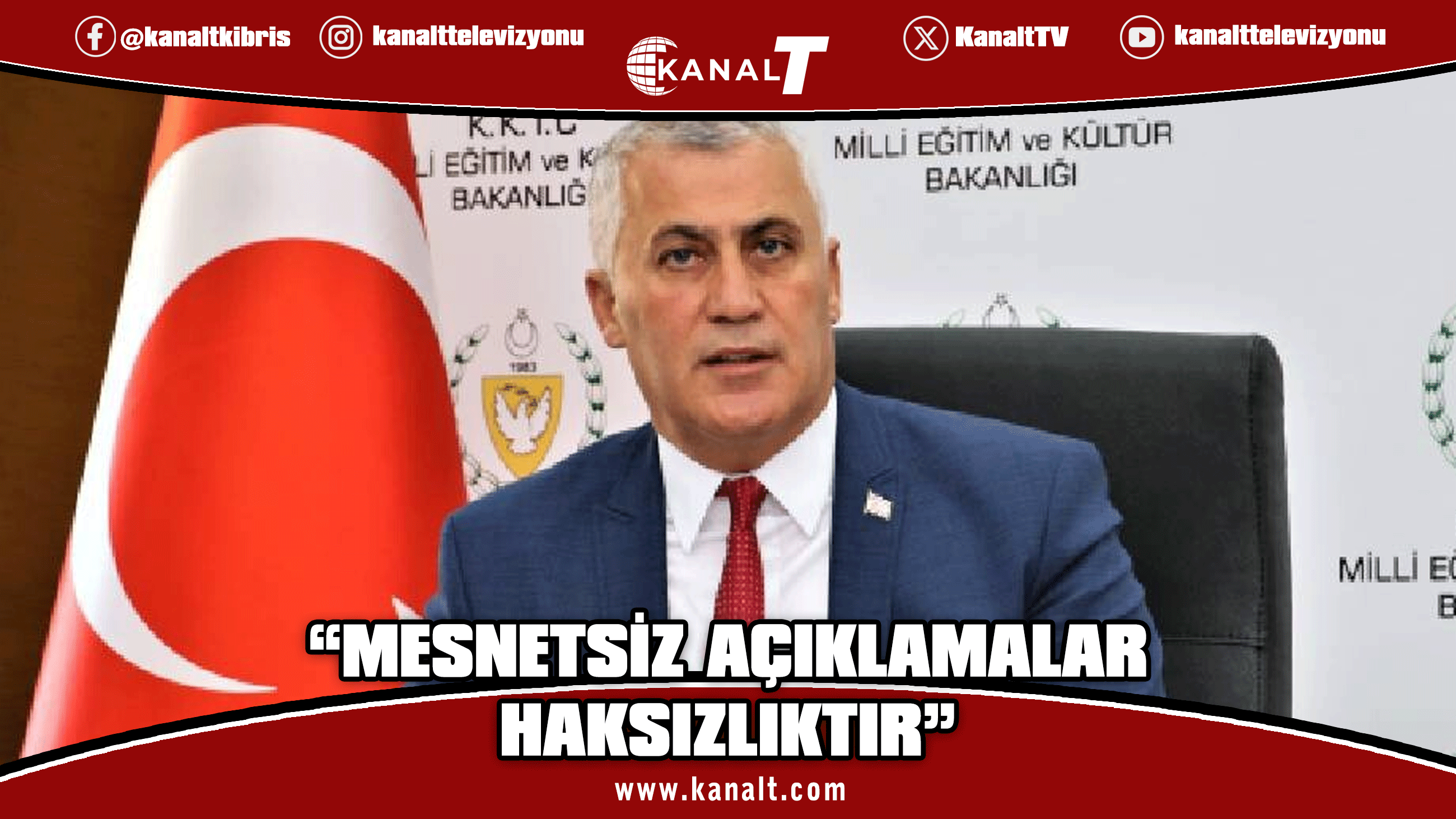 “Mesnetsiz açıklamalar haksızlıktır”