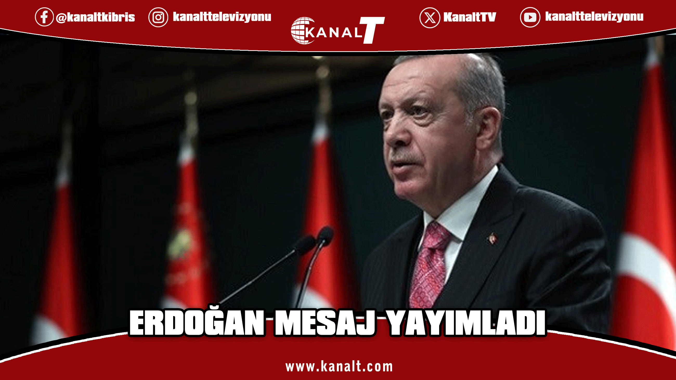 Erdoğan: Kıbrıs Türk halkını haklı mücadelesinde yalnız bırakmayacağız
