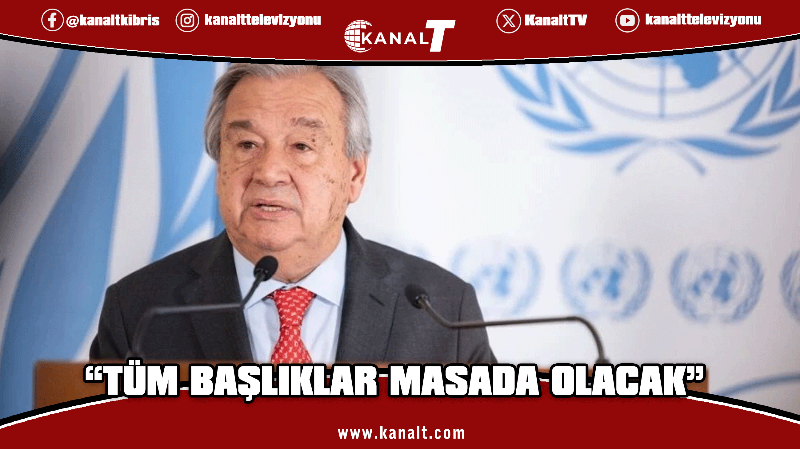 Politis: Guterres'in temaslarında tüm başlıklar masada olacak