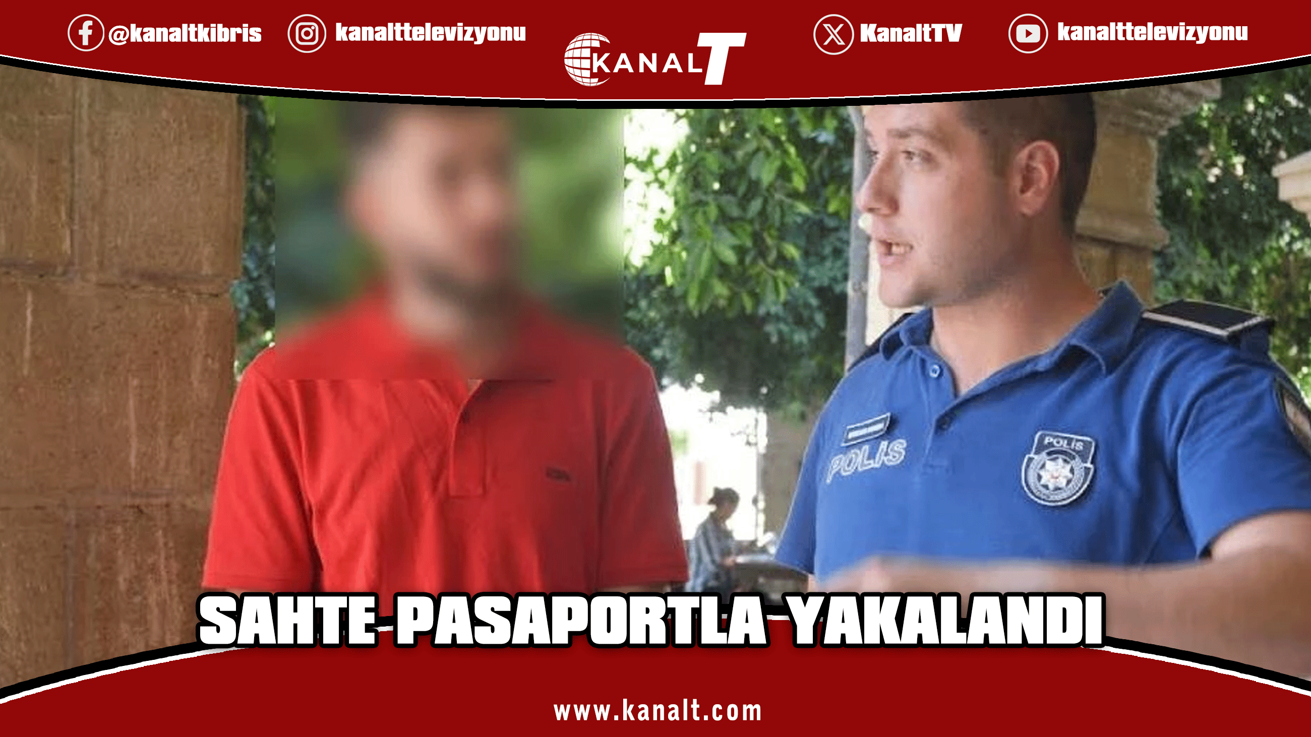 Sahte Bulgaristan pasaportuyla ülkeden çıkış yapmak isterken yakalandı