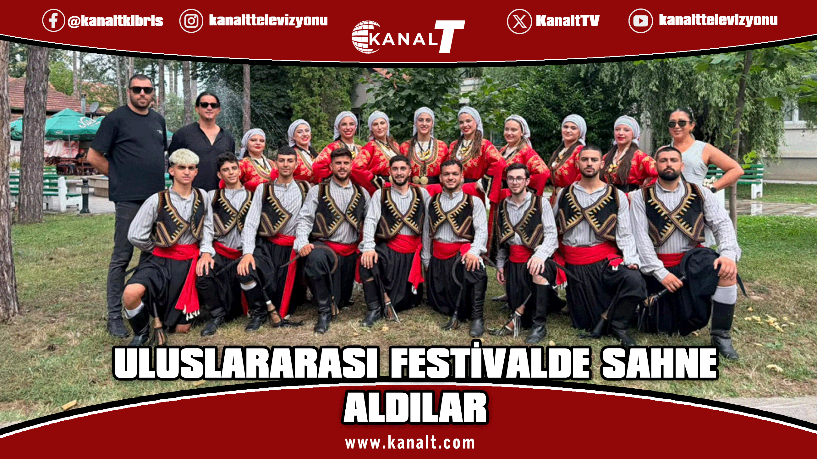 LAÇ Belediyesi Halk Dansları Topluluğu Sırbistan’daki Uluslararası Festivale katıldı