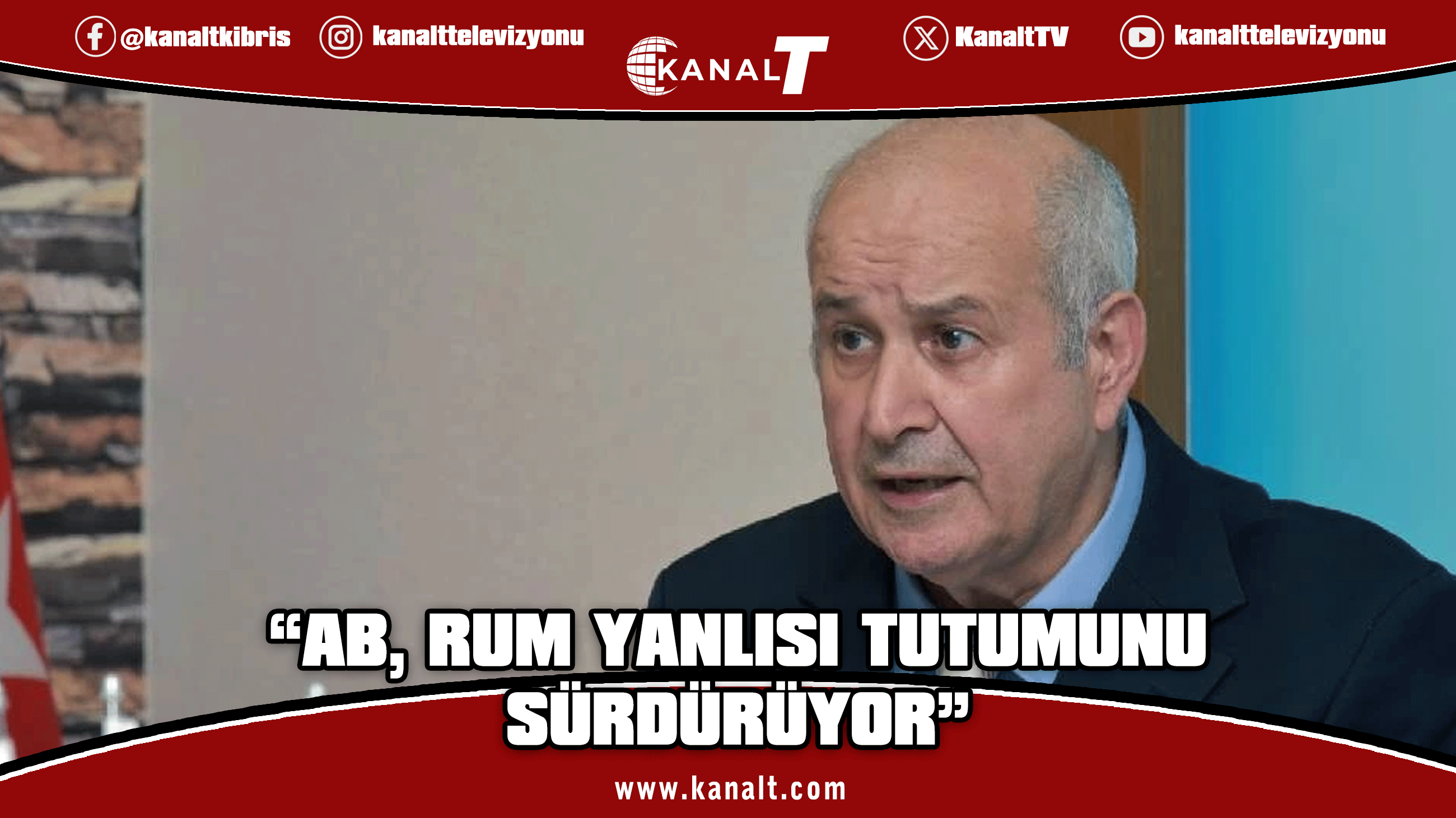 Aziz Gülbahar: AB tarafsız davranmadığı sürece temsilcisi muhatap alınmamalıdır