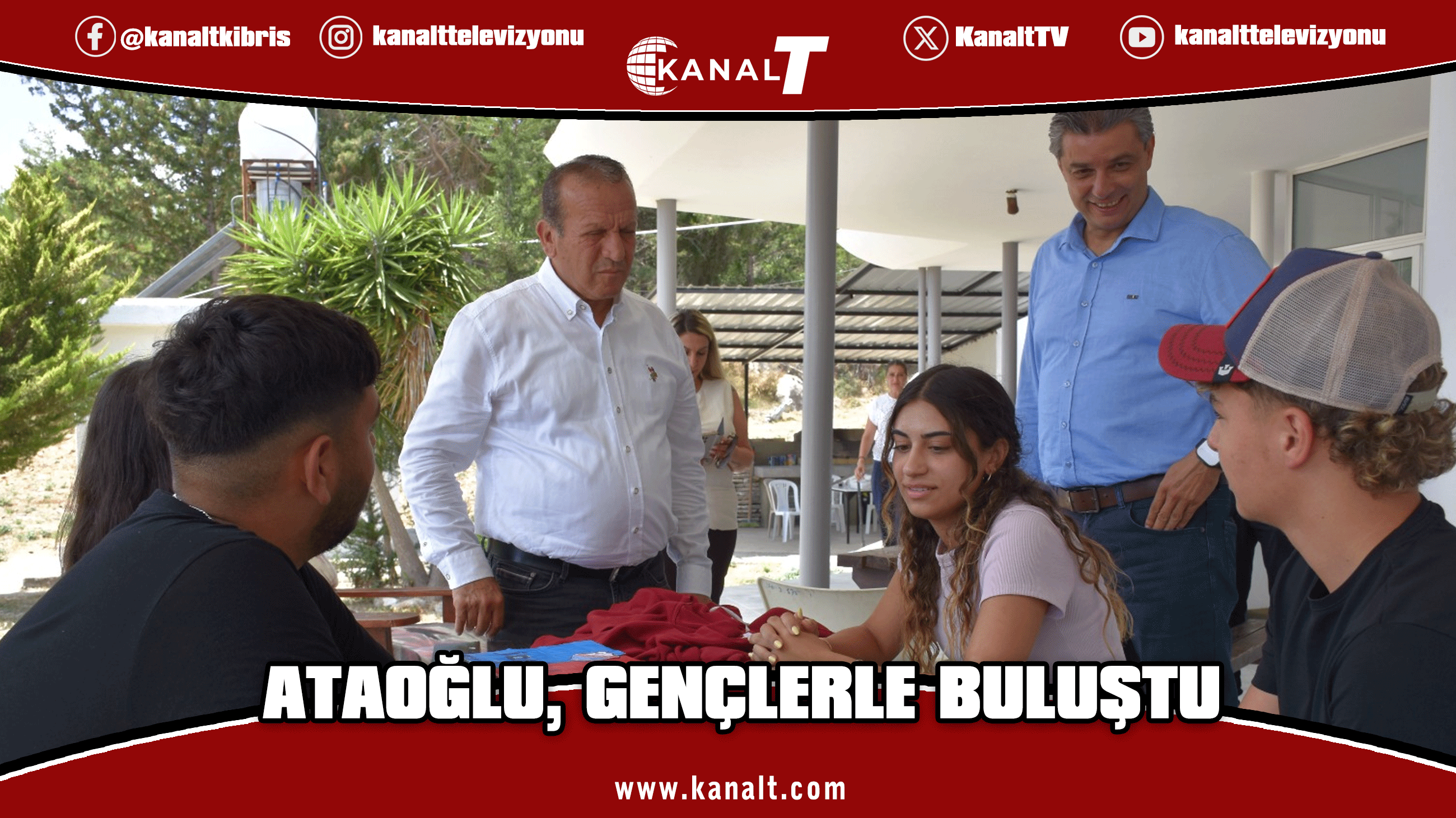 Ataoğlu, Kantara Gençlik Kampı'nda Gençlerle Buluştu