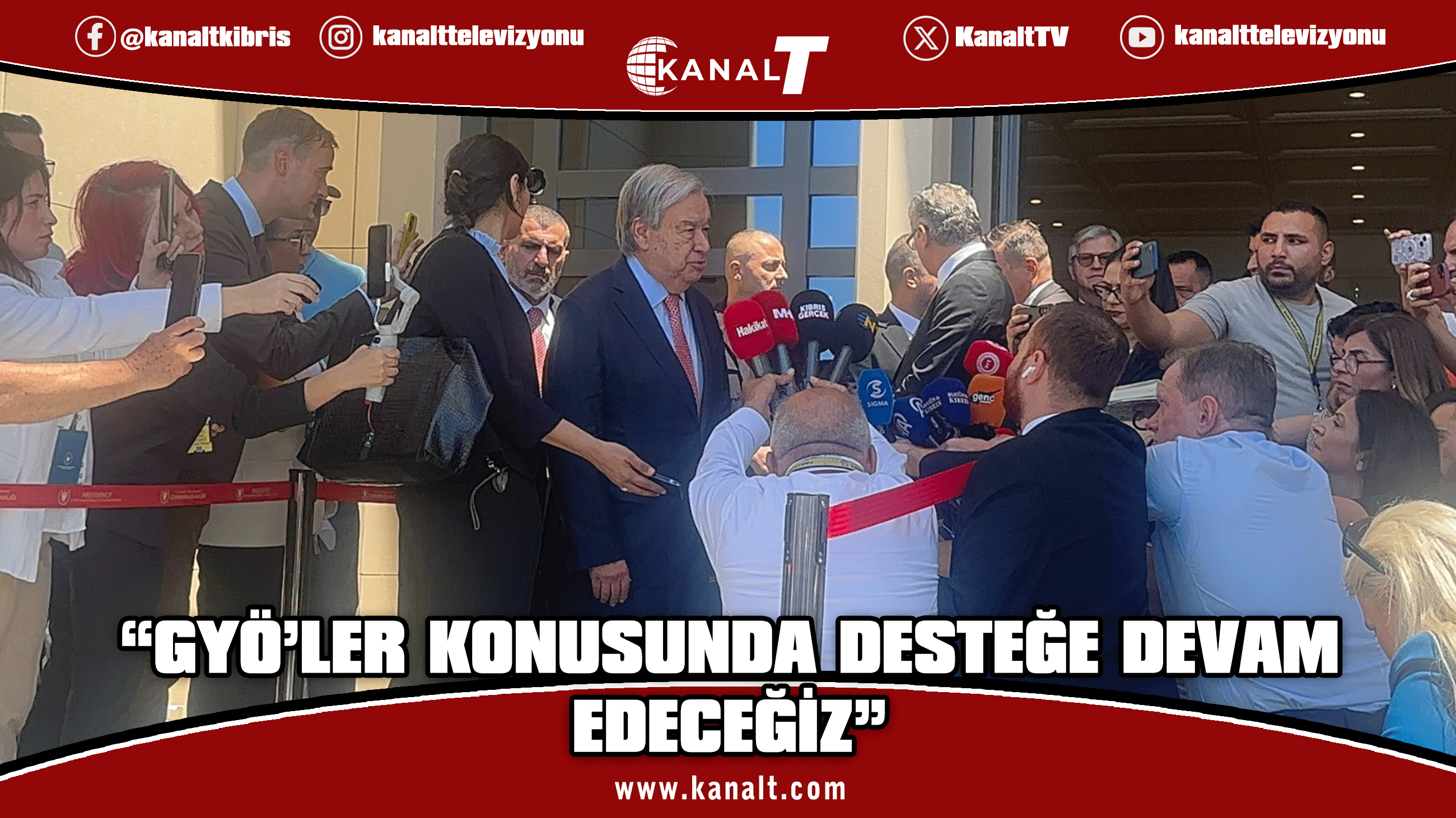 Guterres: İki görüşme de verimli geçti