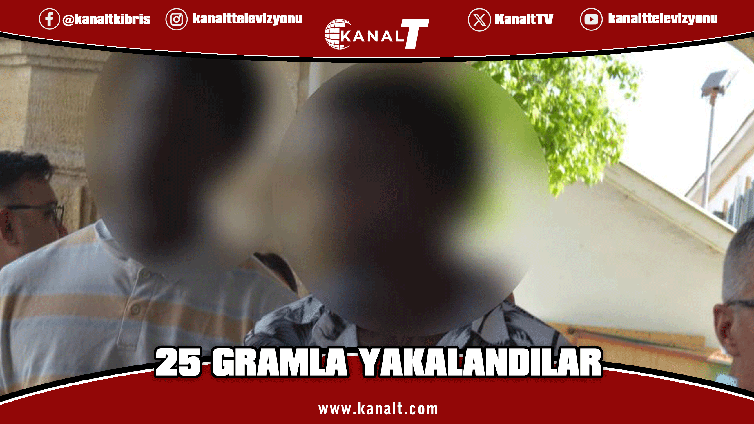 25 gramla yakalandılar