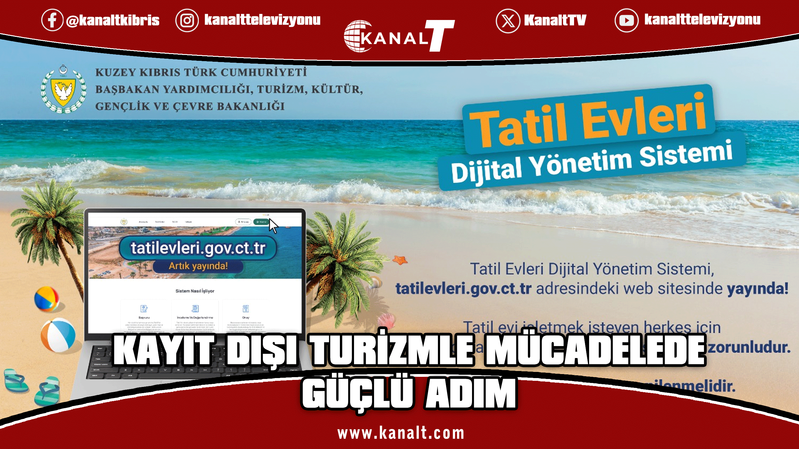 KKTC'de tatil evleri için dijital dönem başladı