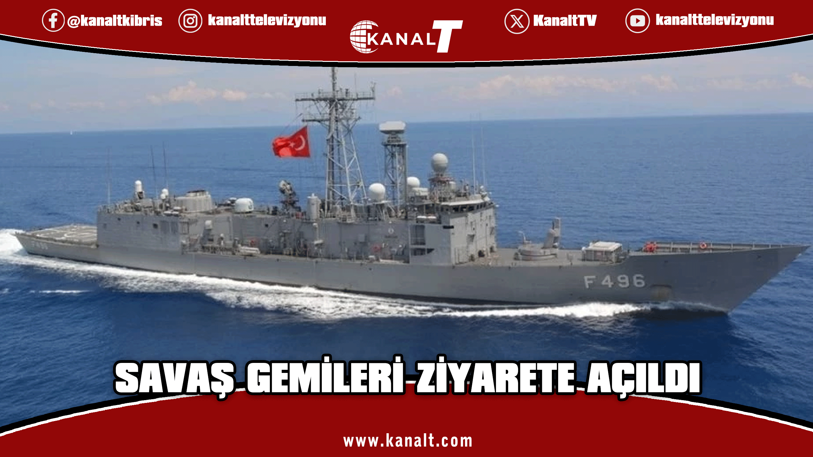 Türk Deniz Kuvvetleri'ne ait savaş gemileri 20 Temmuz vesilesiyle halkın ziyaretine açıldı