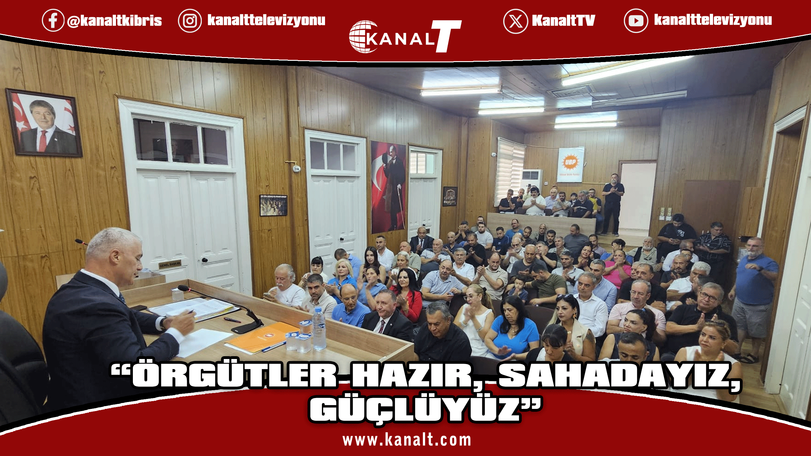 “Örgütler hazır, sahadayız, güçlüyüz”
