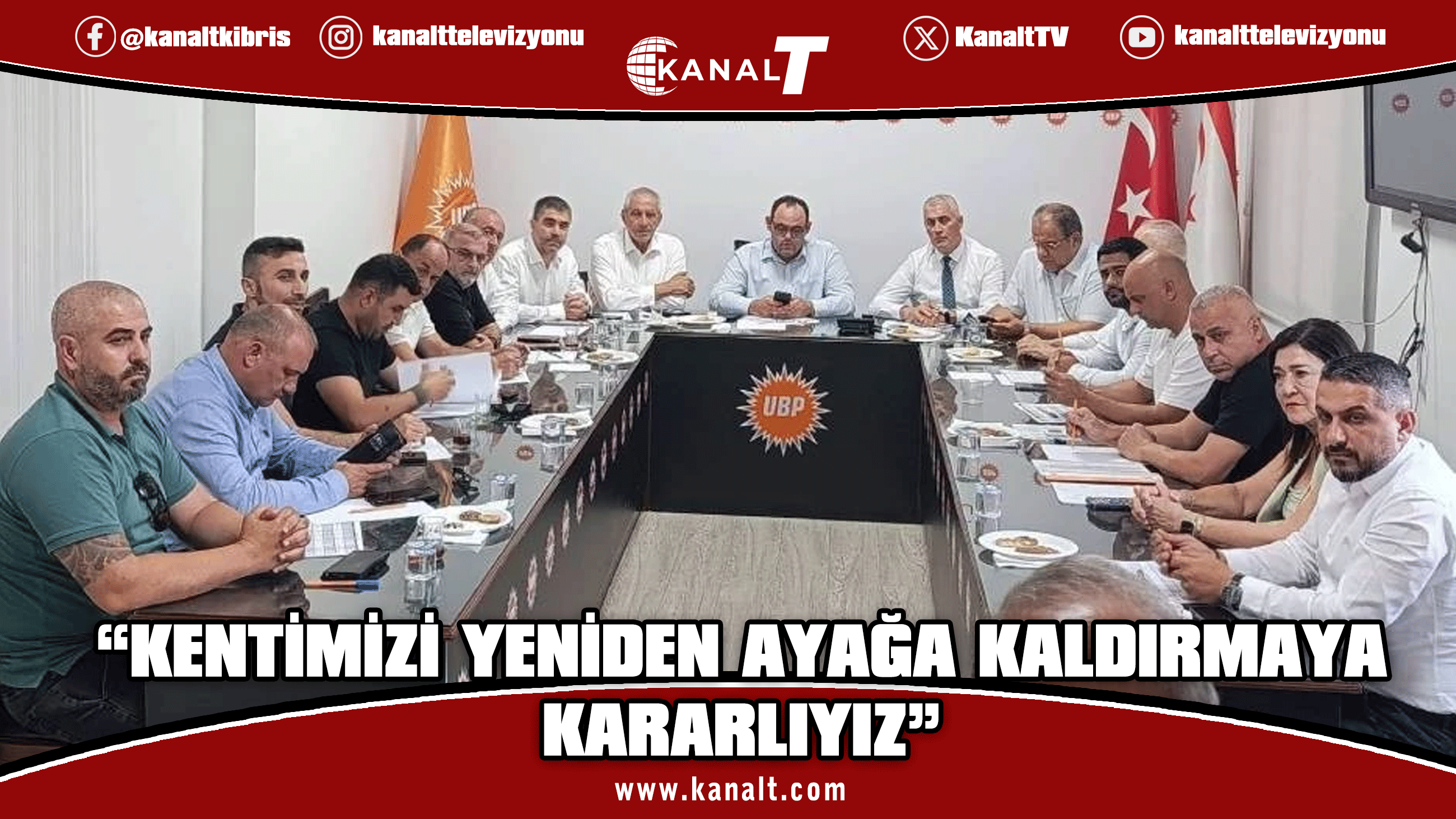 UBP'nin Lefkoşa'daki hazırlık toplantıları sürüyor