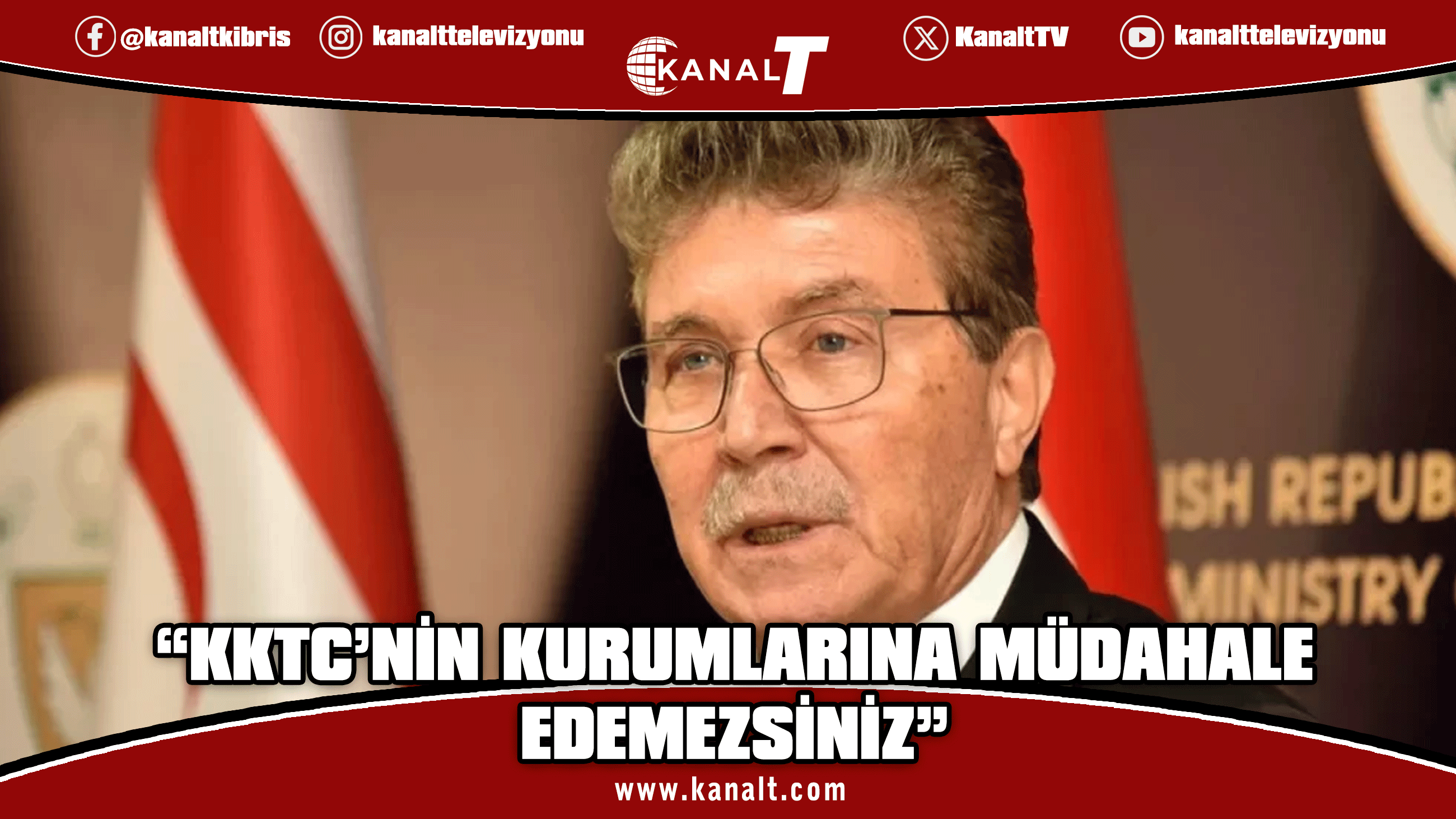 Başbakan Üstel: Kıbrıs Türk halkını hedef alan baskı siyasetinizden vazgeçin!
