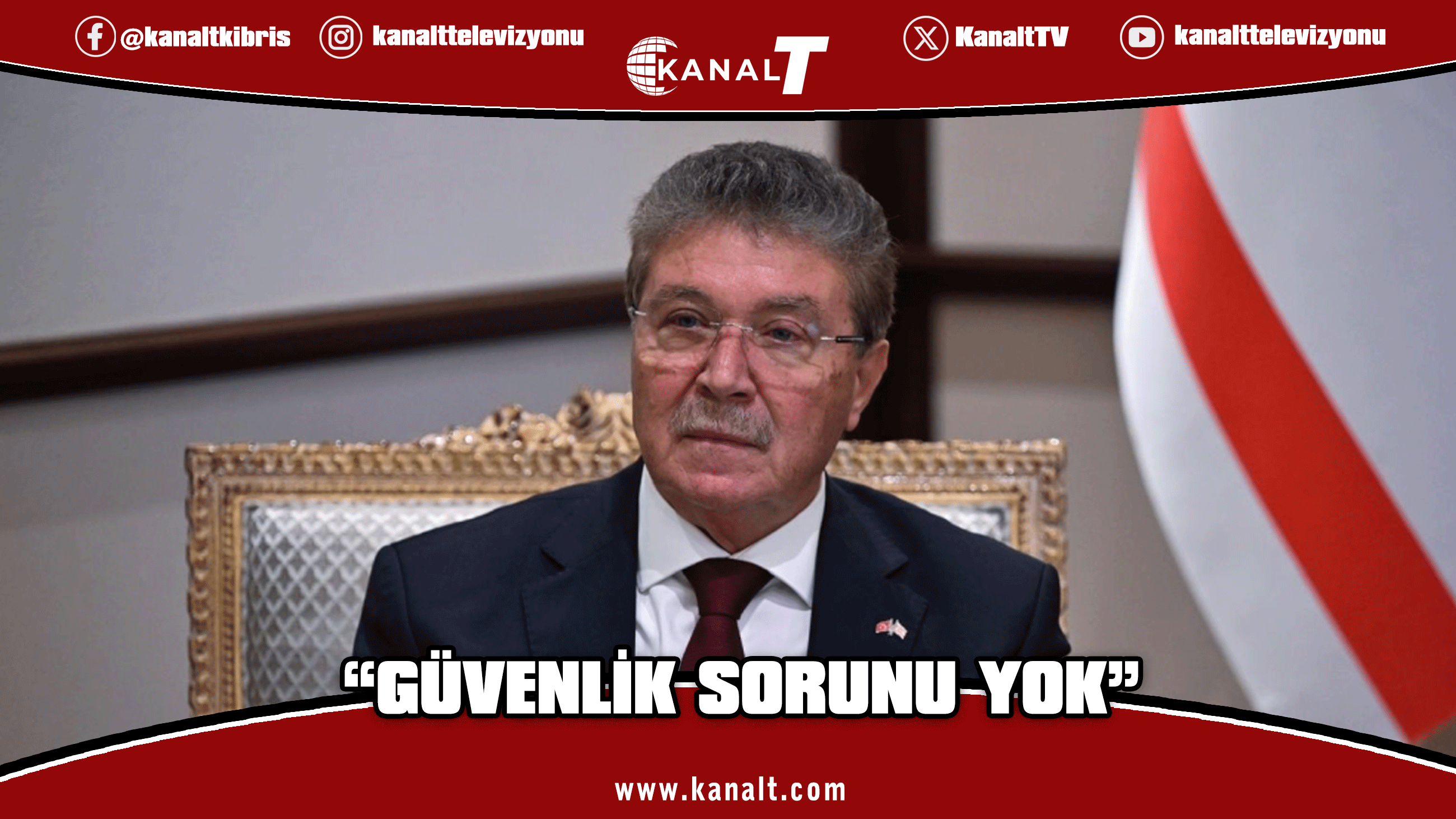 Üstel: KKTC’de Güvenlik Sorunu Yok, İki Seçim Bir Arada Yapılacak