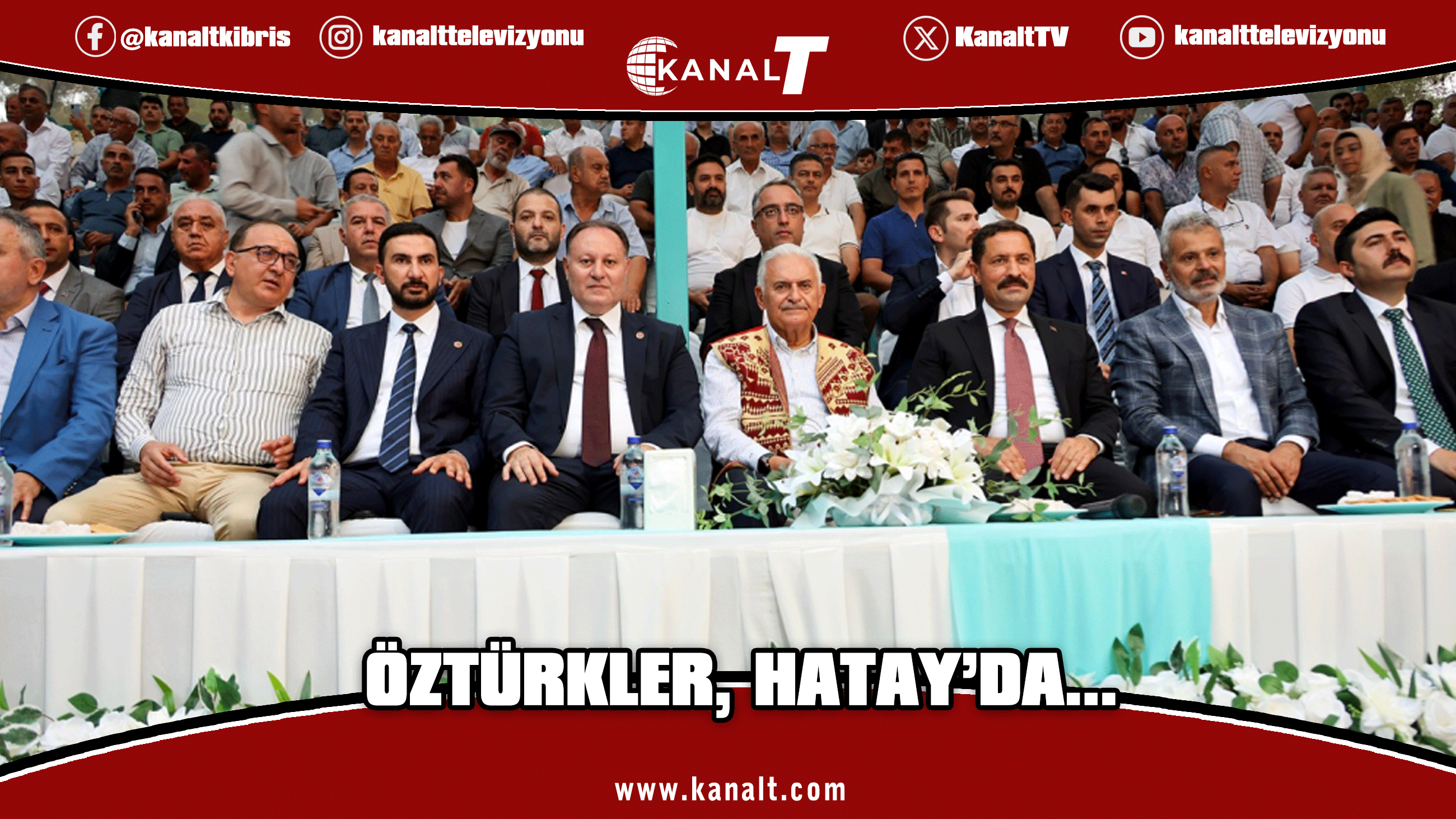 Öztürkler, Türk Dünyası Uluslararası Aba Güreşi Turnuvası finallerini izledi