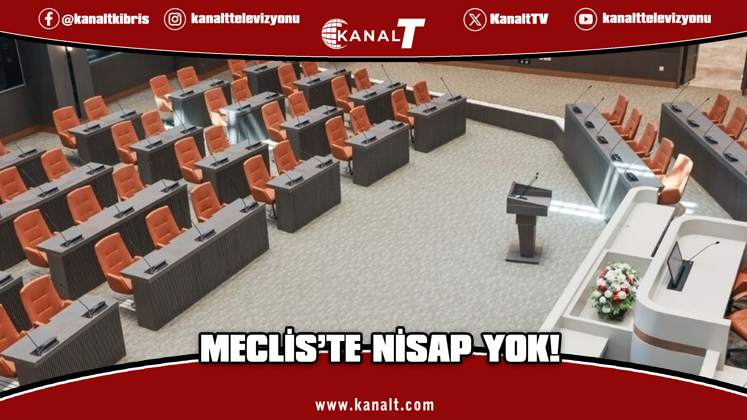 Olağanüstü toplantı nisap engeline takıldı